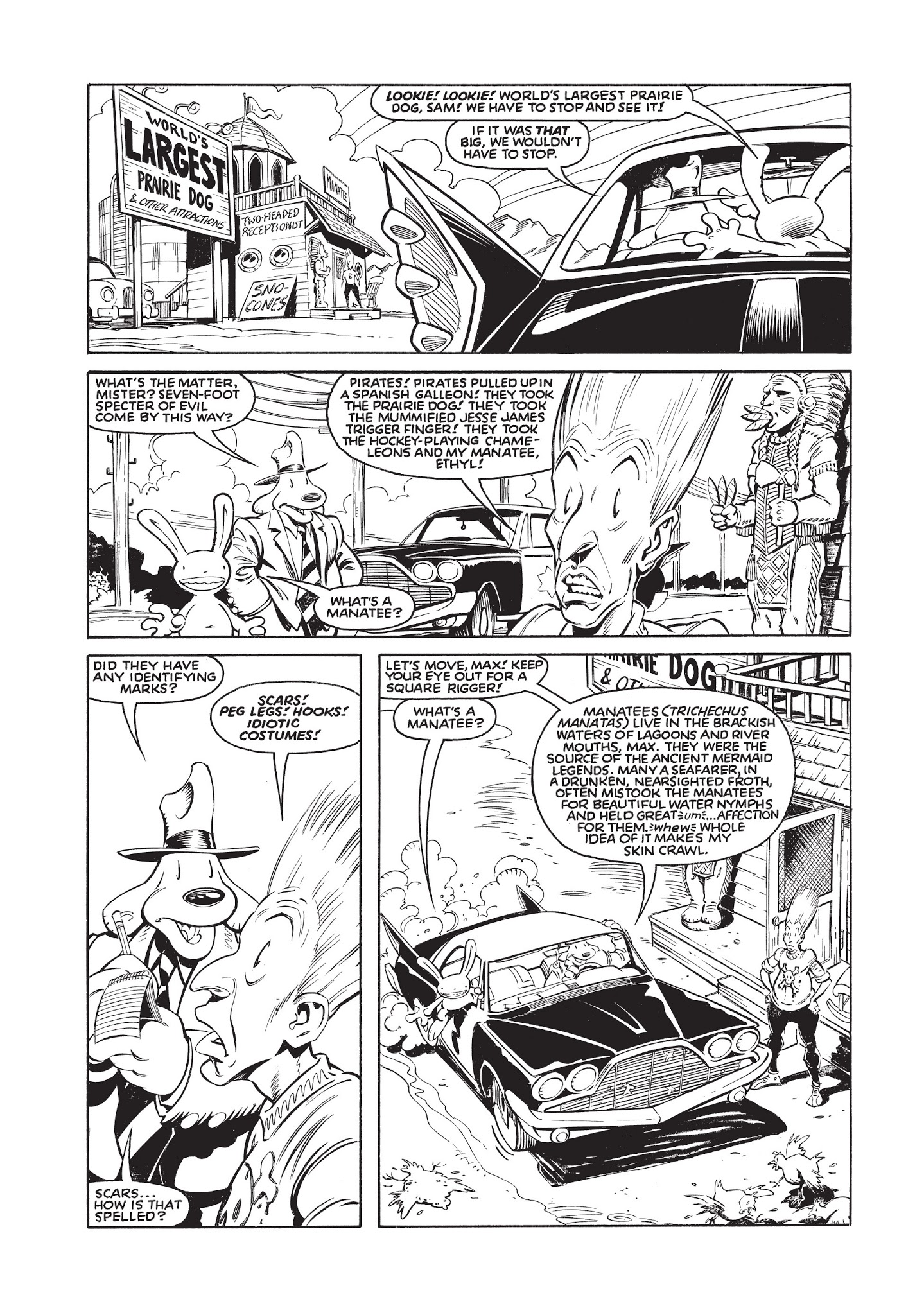 Read online Sam & Max Surfin' The Highway comic -  Issue # TPB - 64