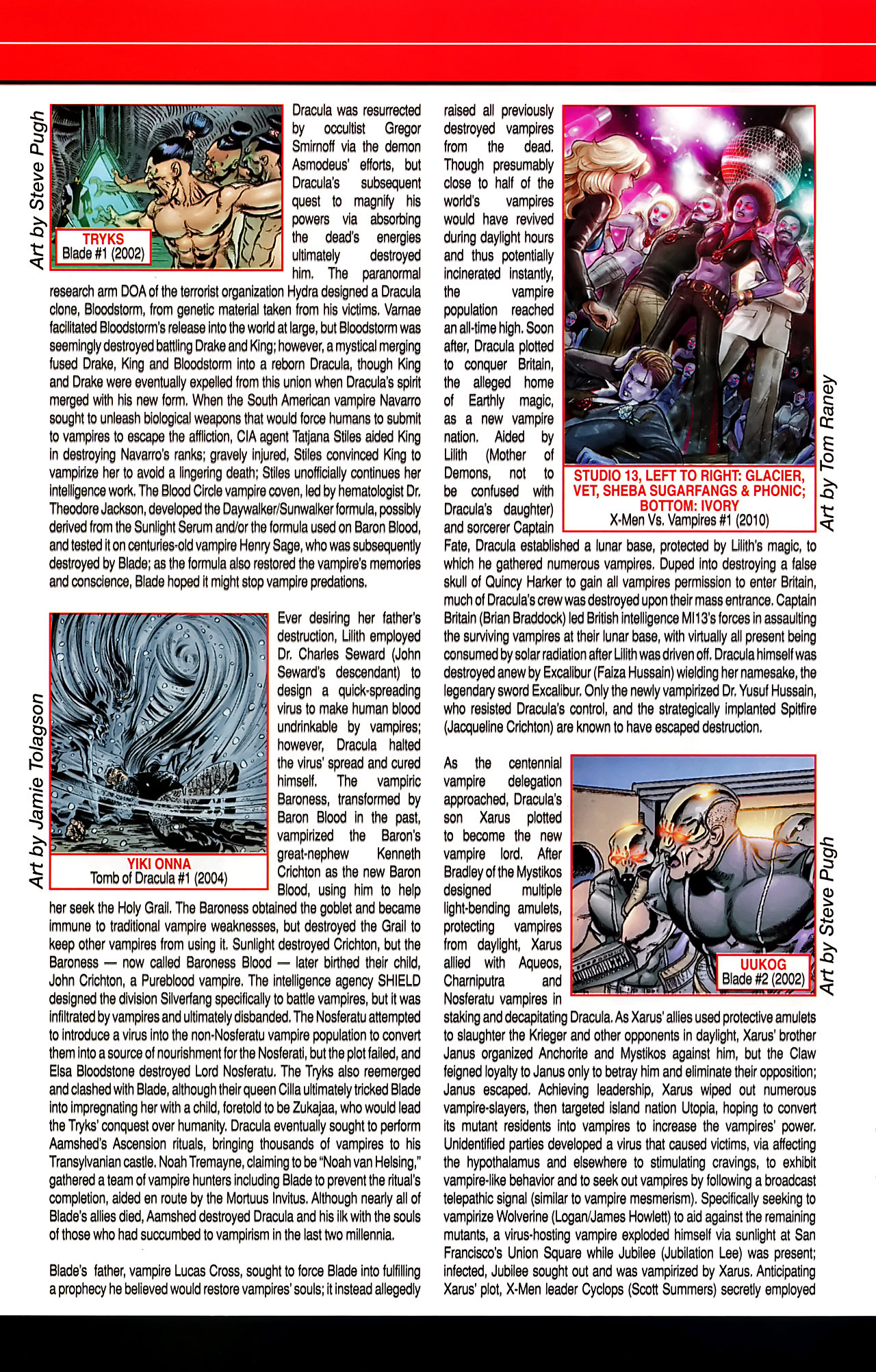 Read online Vampires: The Marvel Undead comic -  Issue # Full - 42