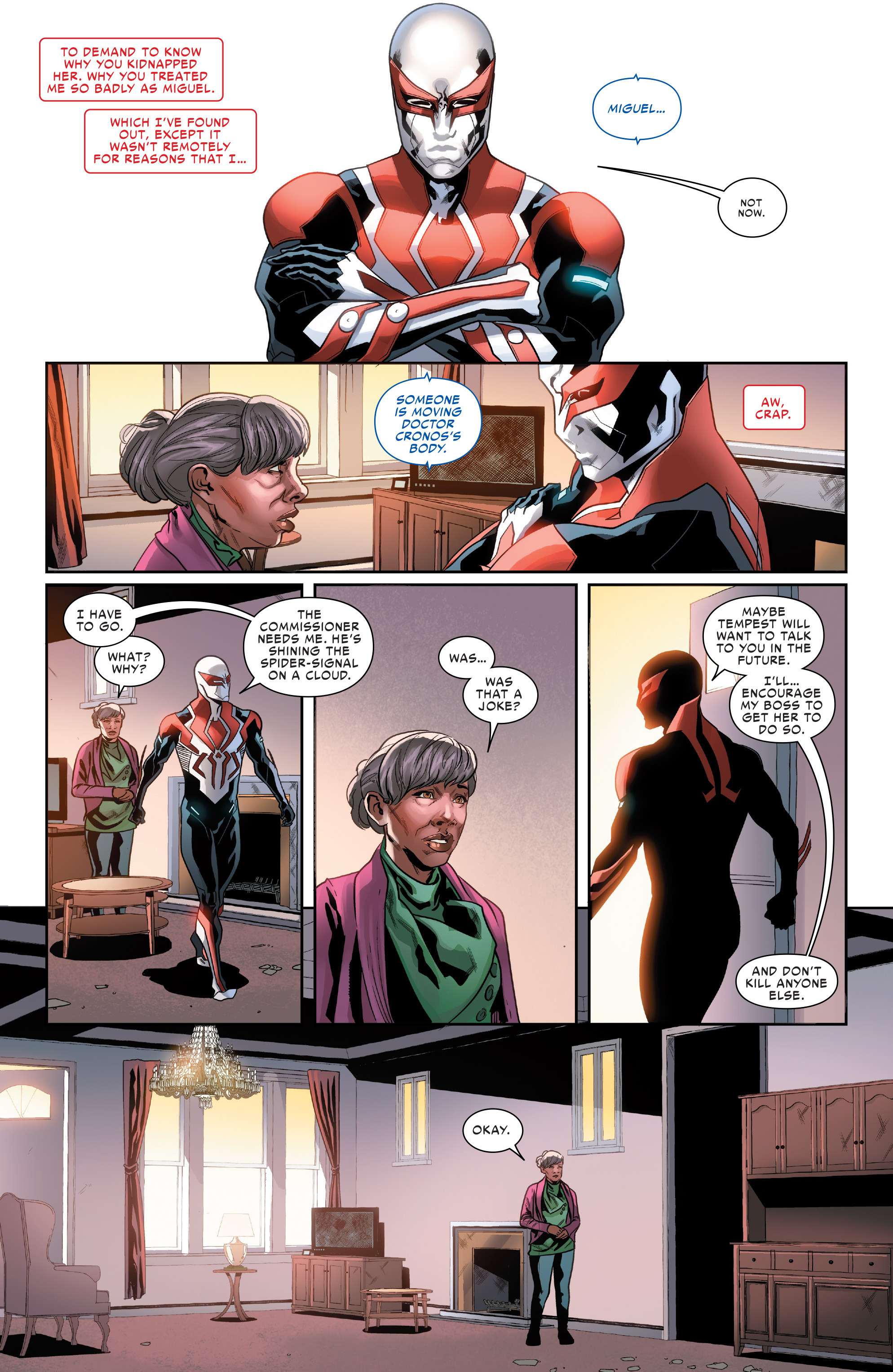 Read online Spider-Man 2099 (2015) comic -  Issue #10 - 6