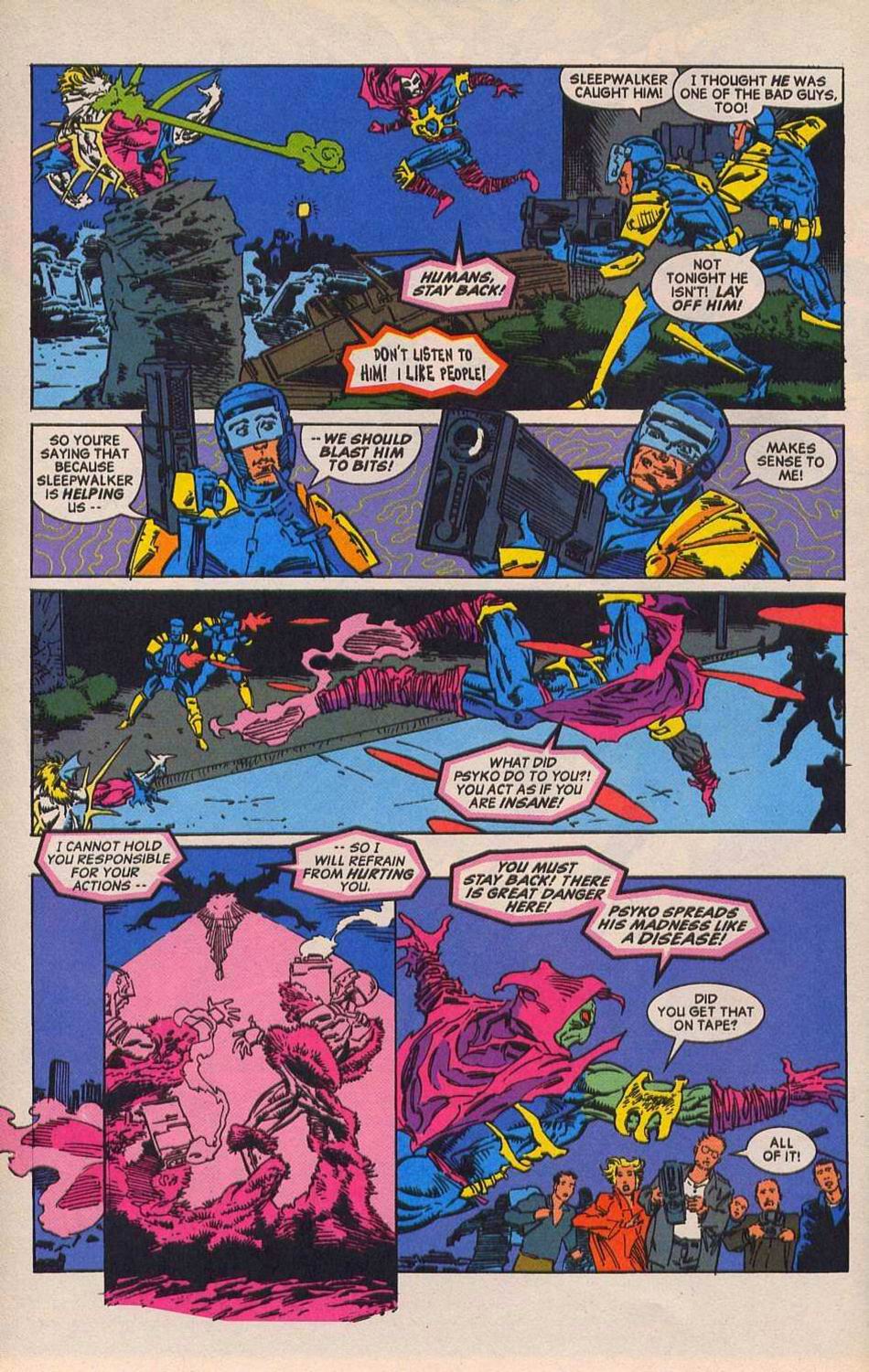 Read online Sleepwalker comic -  Issue #28 - 19