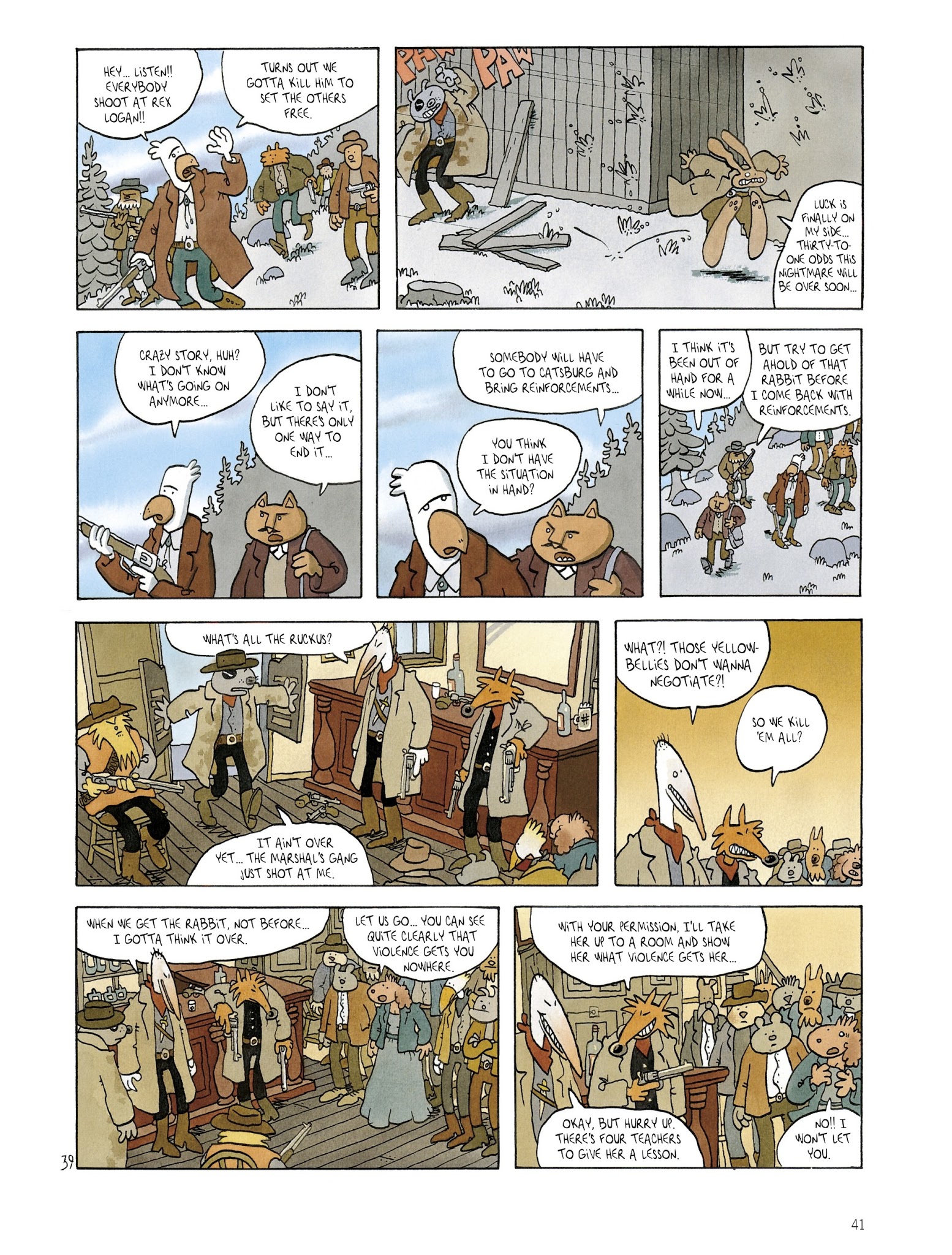 Read online The Spiffy Adventures of McConey comic -  Issue #1 - 41
