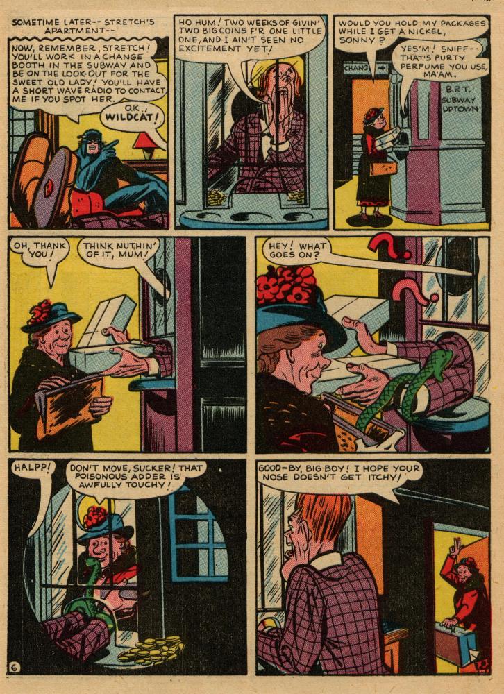 Read online Sensation (Mystery) Comics comic -  Issue #36 - 46