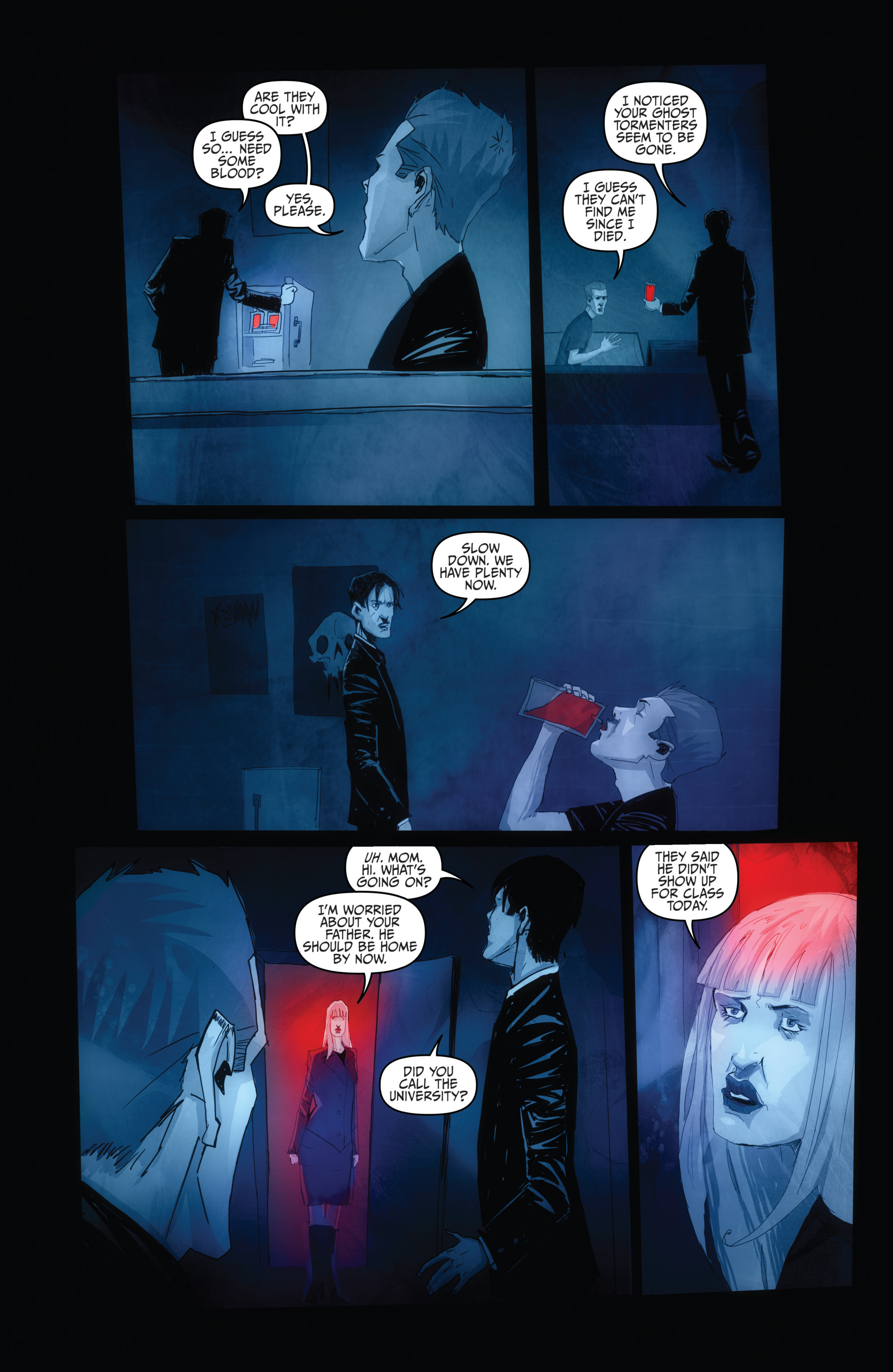 Read online The October Faction: Deadly Season comic -  Issue #3 - 4