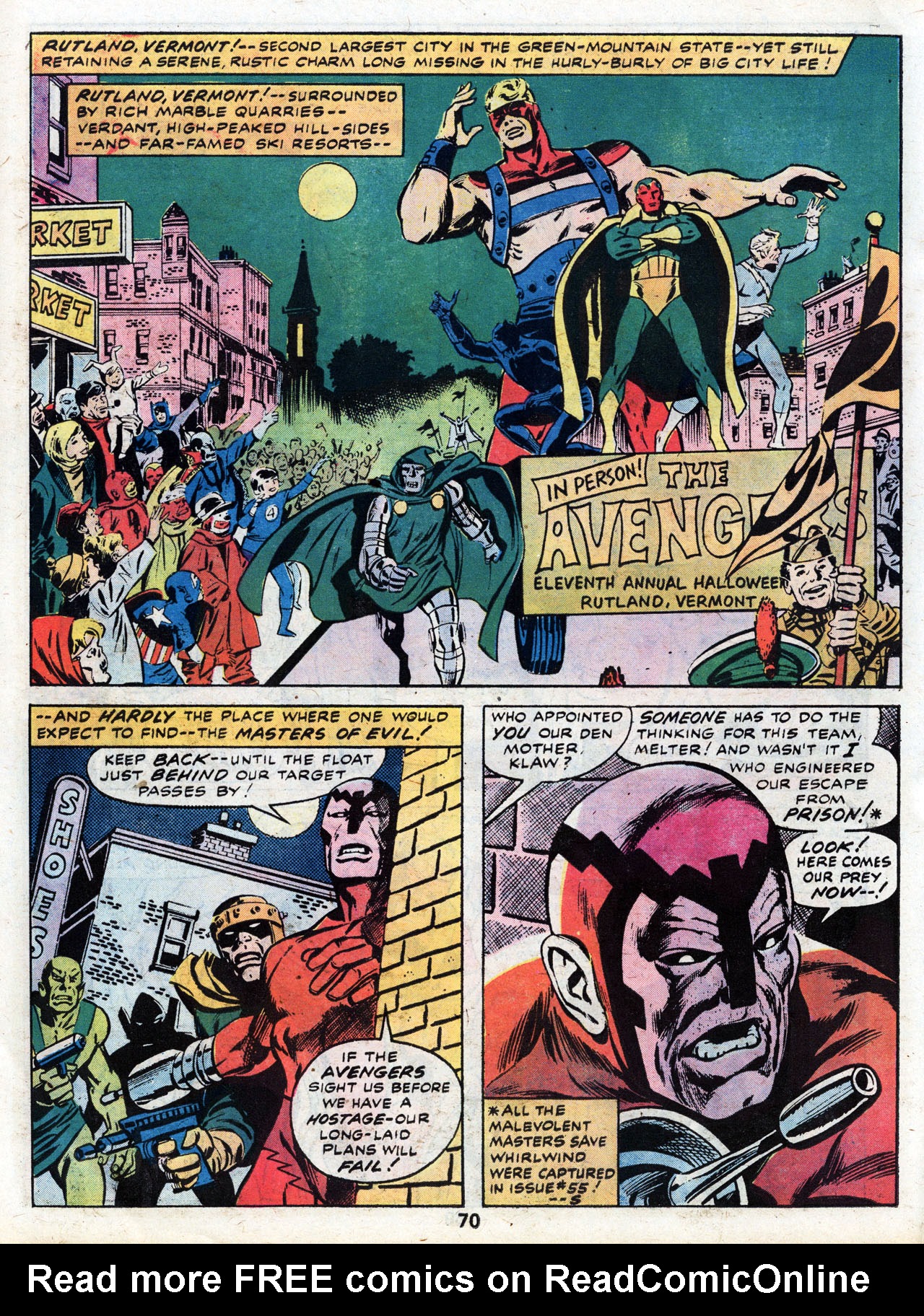 Read online Marvel Treasury Edition comic -  Issue #7 - 69