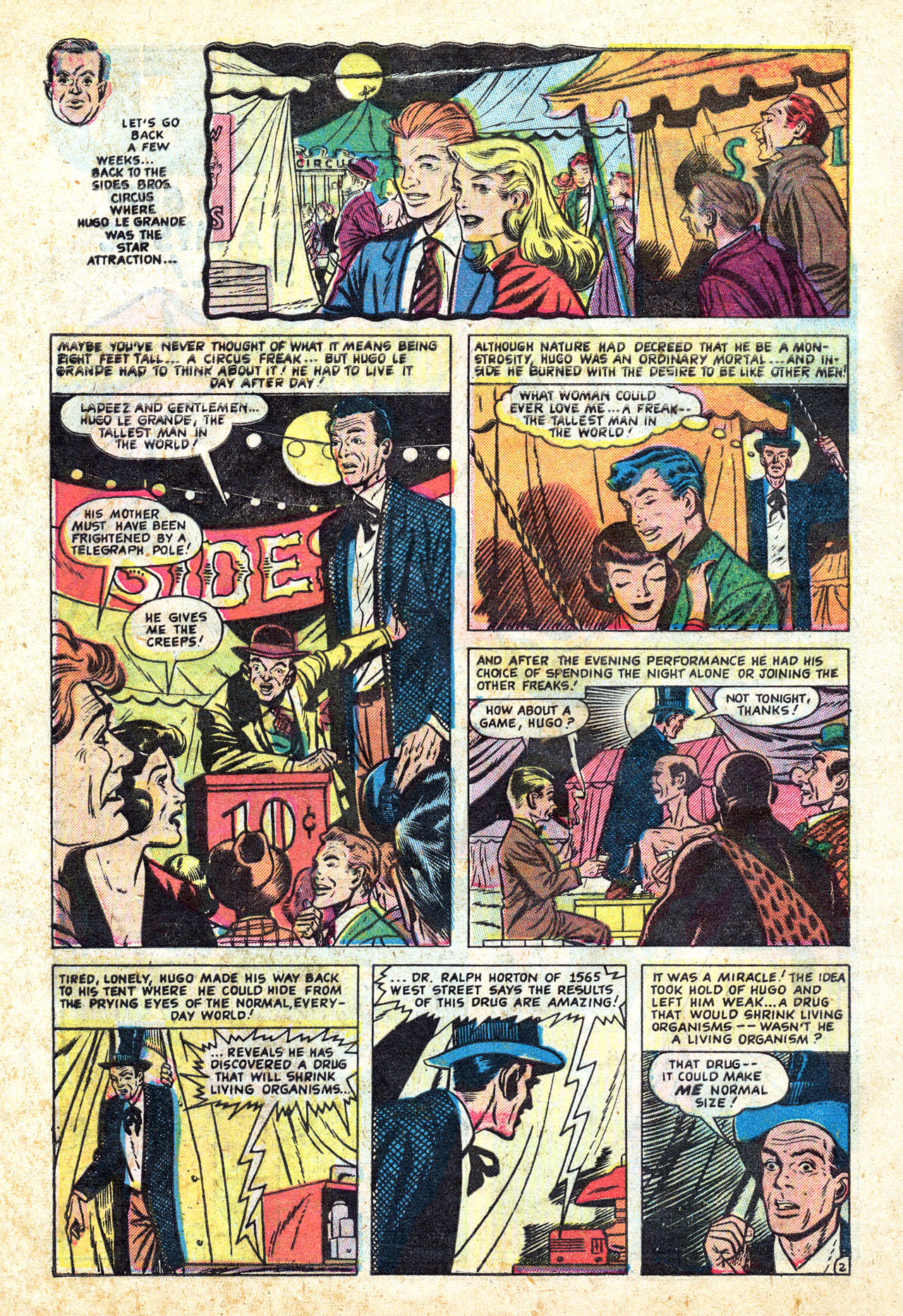 Read online Mystic (1951) comic -  Issue #1 - 4