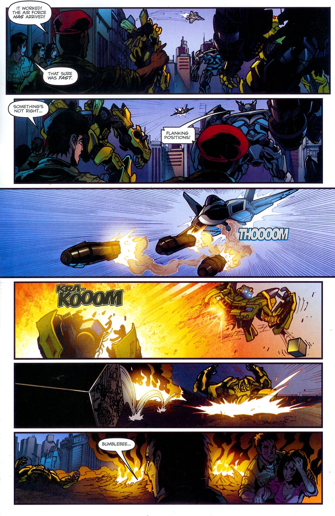 Read online Transformers: The Movie Adaptation comic -  Issue #4 - 11