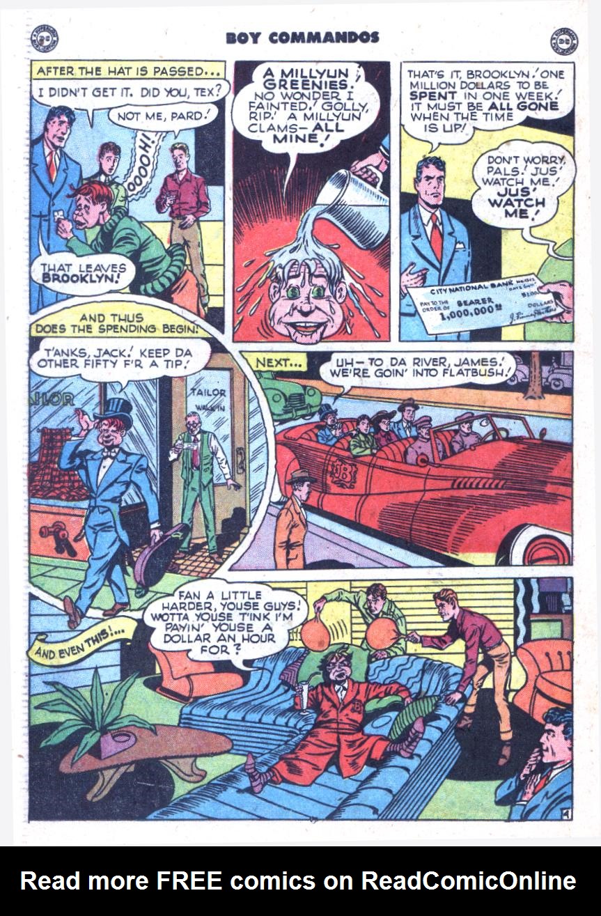 Read online Boy Commandos comic -  Issue #25 - 38