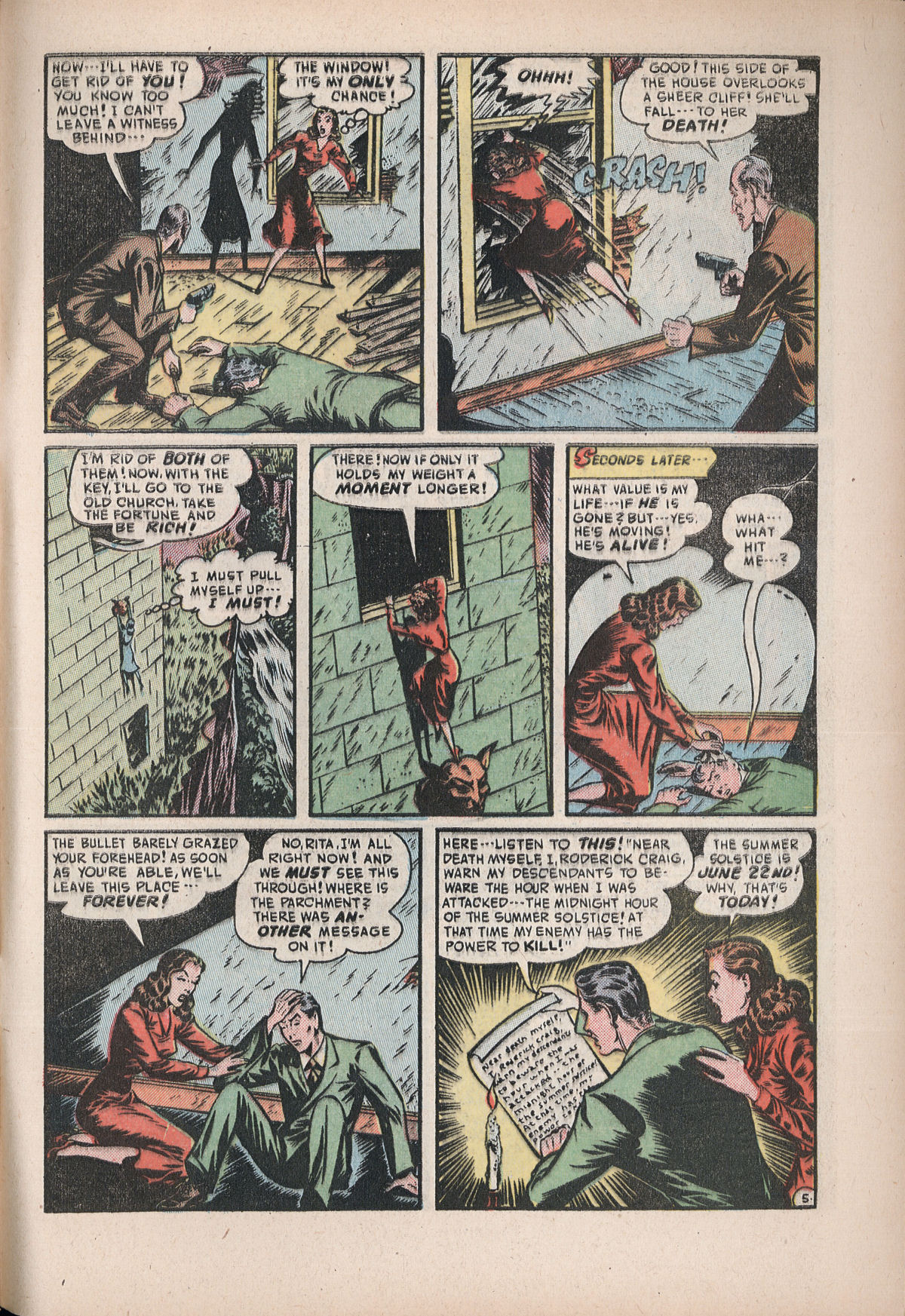 Read online Adventures Into The Unknown comic -  Issue #33 - 47