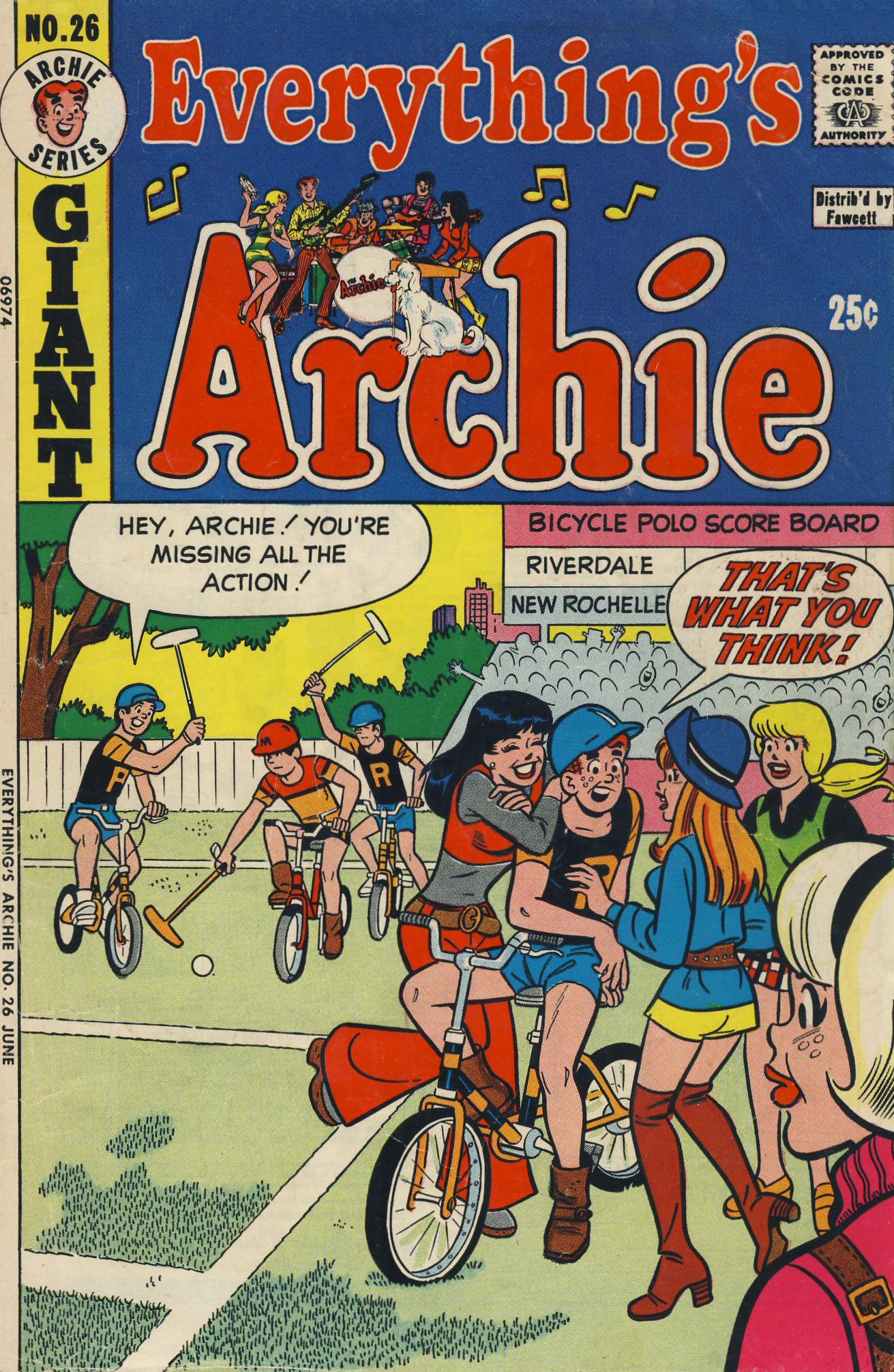 Read online Everything's Archie comic -  Issue #26 - 1