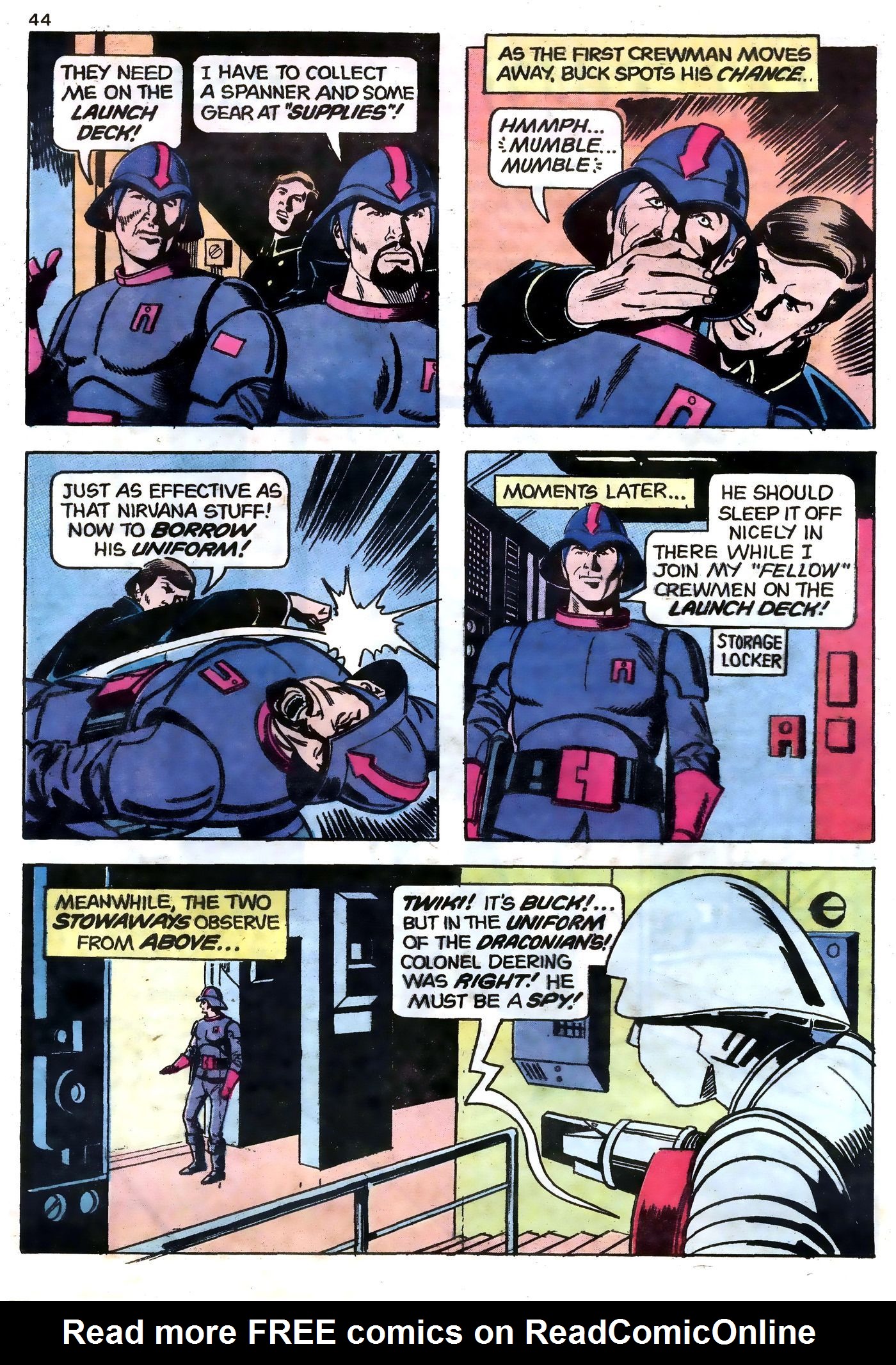 Read online Buck Rogers (1979) comic -  Issue # Full - 44