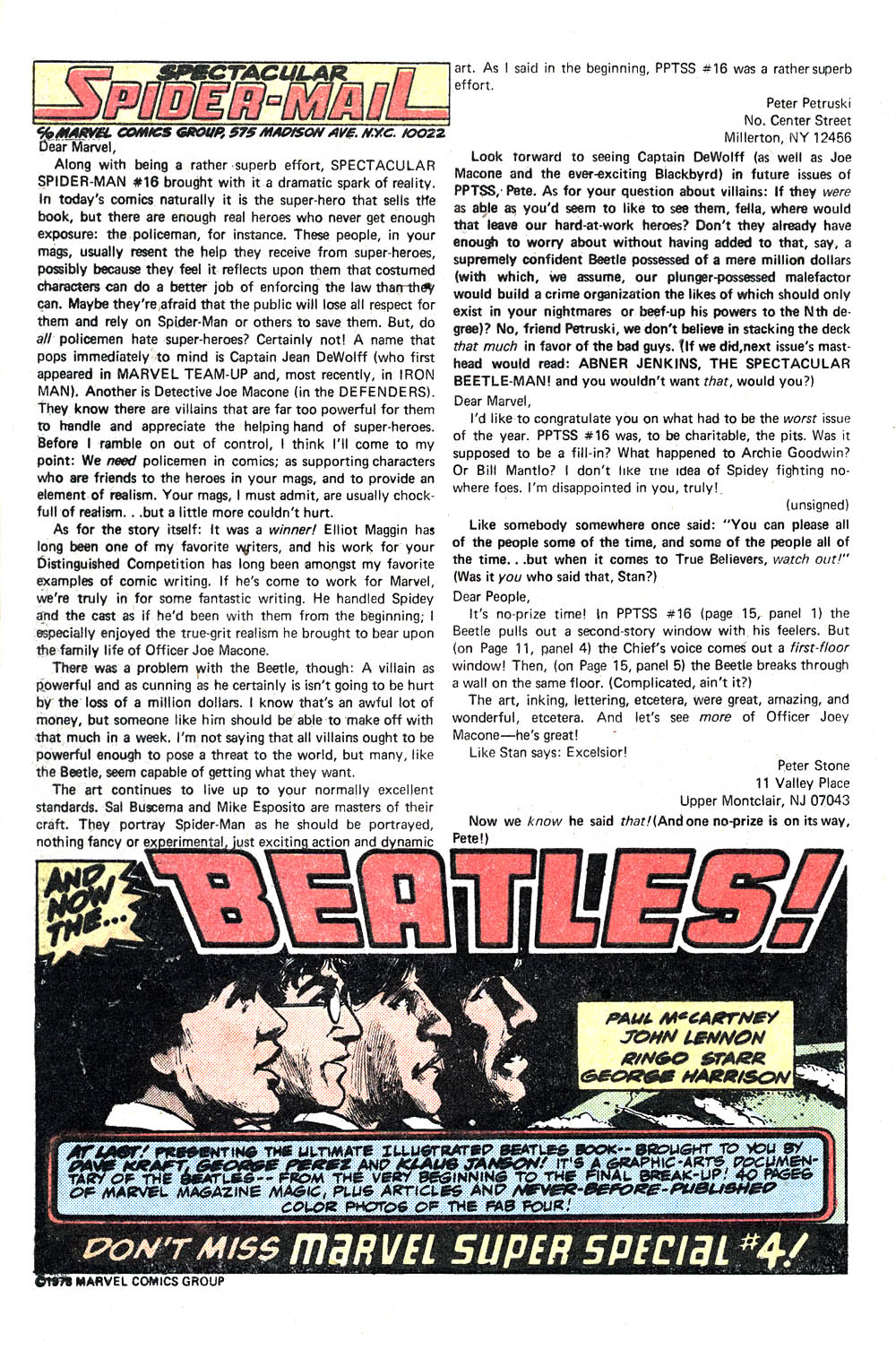 Read online The Spectacular Spider-Man (1976) comic -  Issue #20 - 16