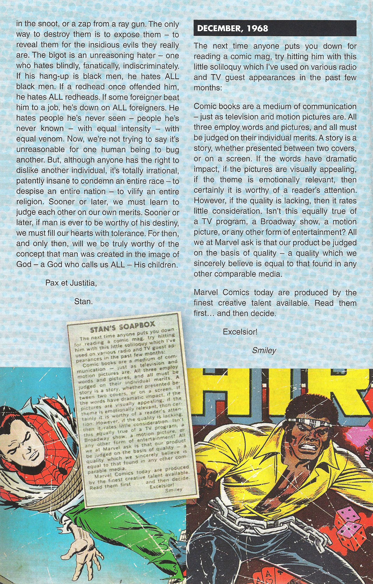 Read online Stan's Soapbox: The Collection comic -  Issue # TPB - 18