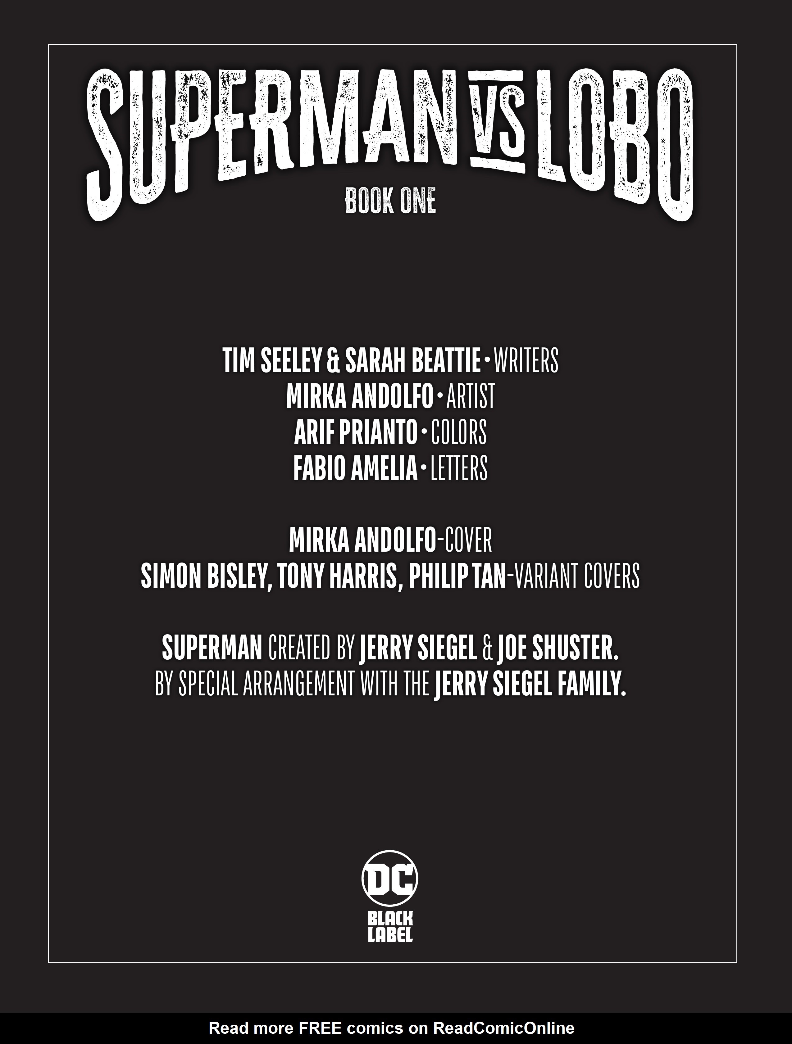 Read online Superman vs. Lobo comic -  Issue #1 - 2