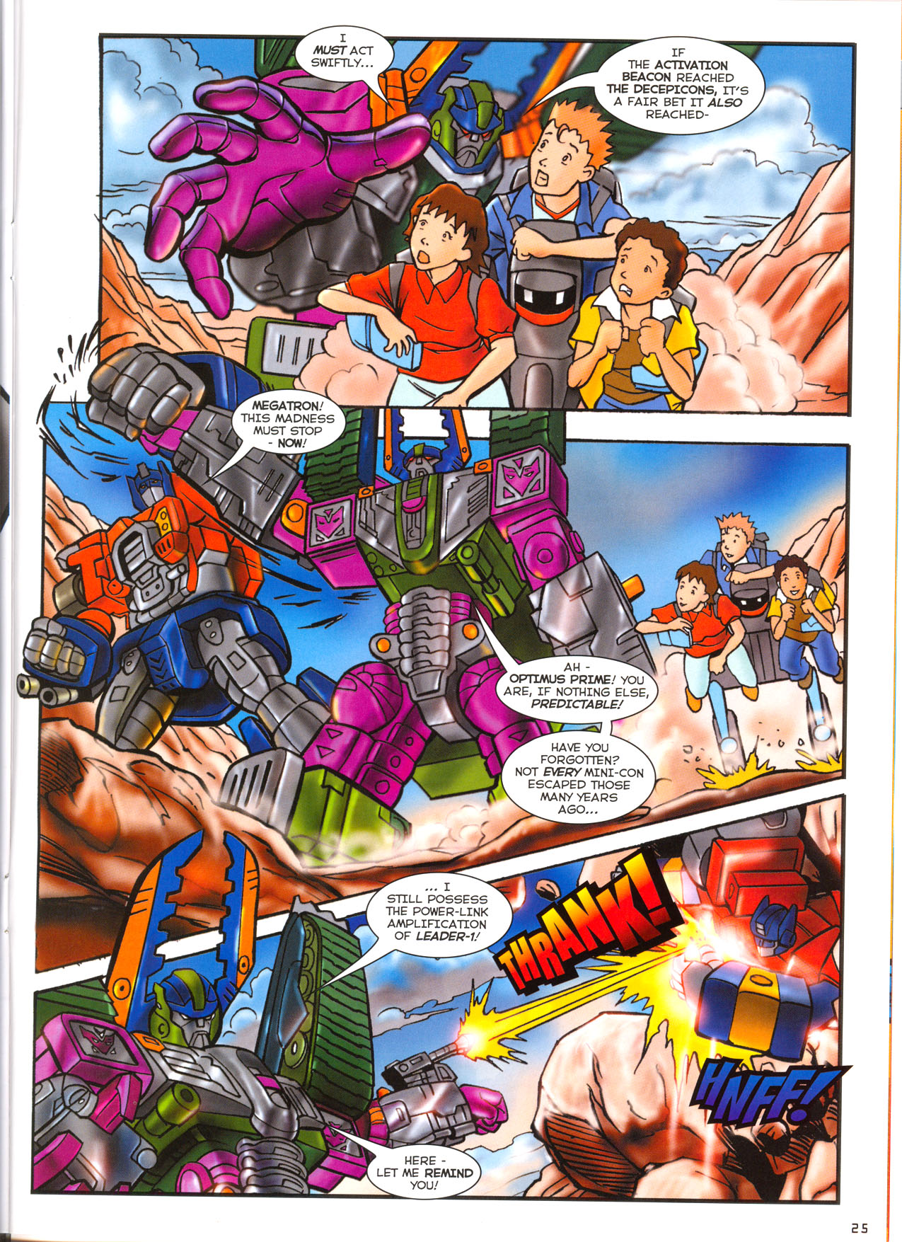 Read online Transformers: Armada (2003) comic -  Issue #1 - 18