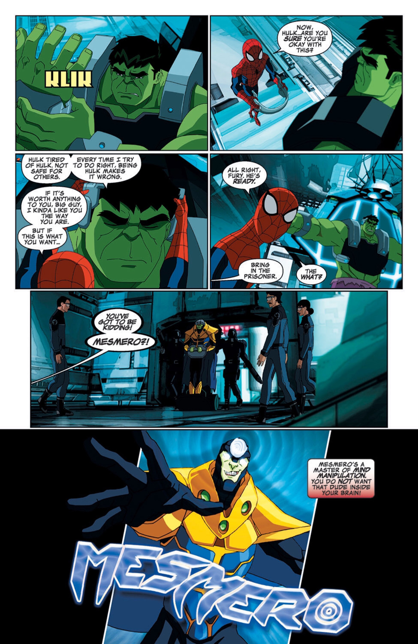 Read online Marvel Universe Ultimate Spider-Man: Web Warriors comic -  Issue #6 - 4