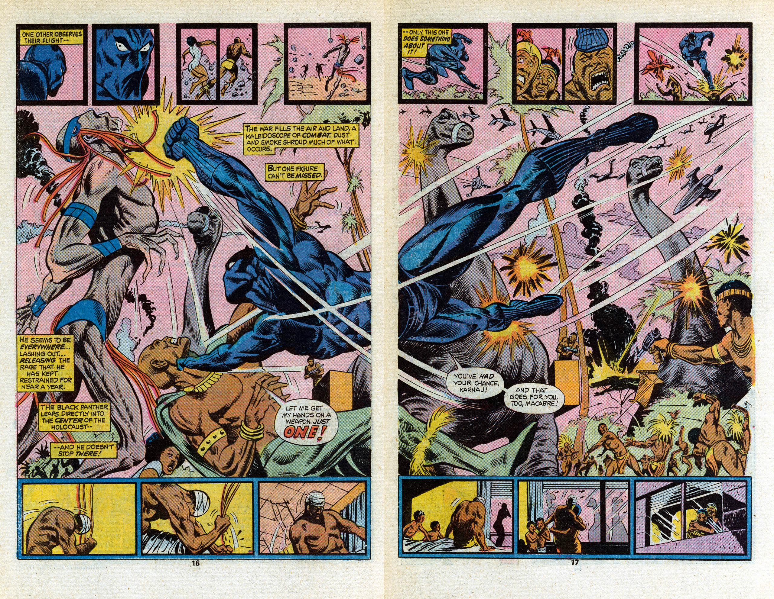 Read online Jungle Action (1972) comic -  Issue #17 - 18