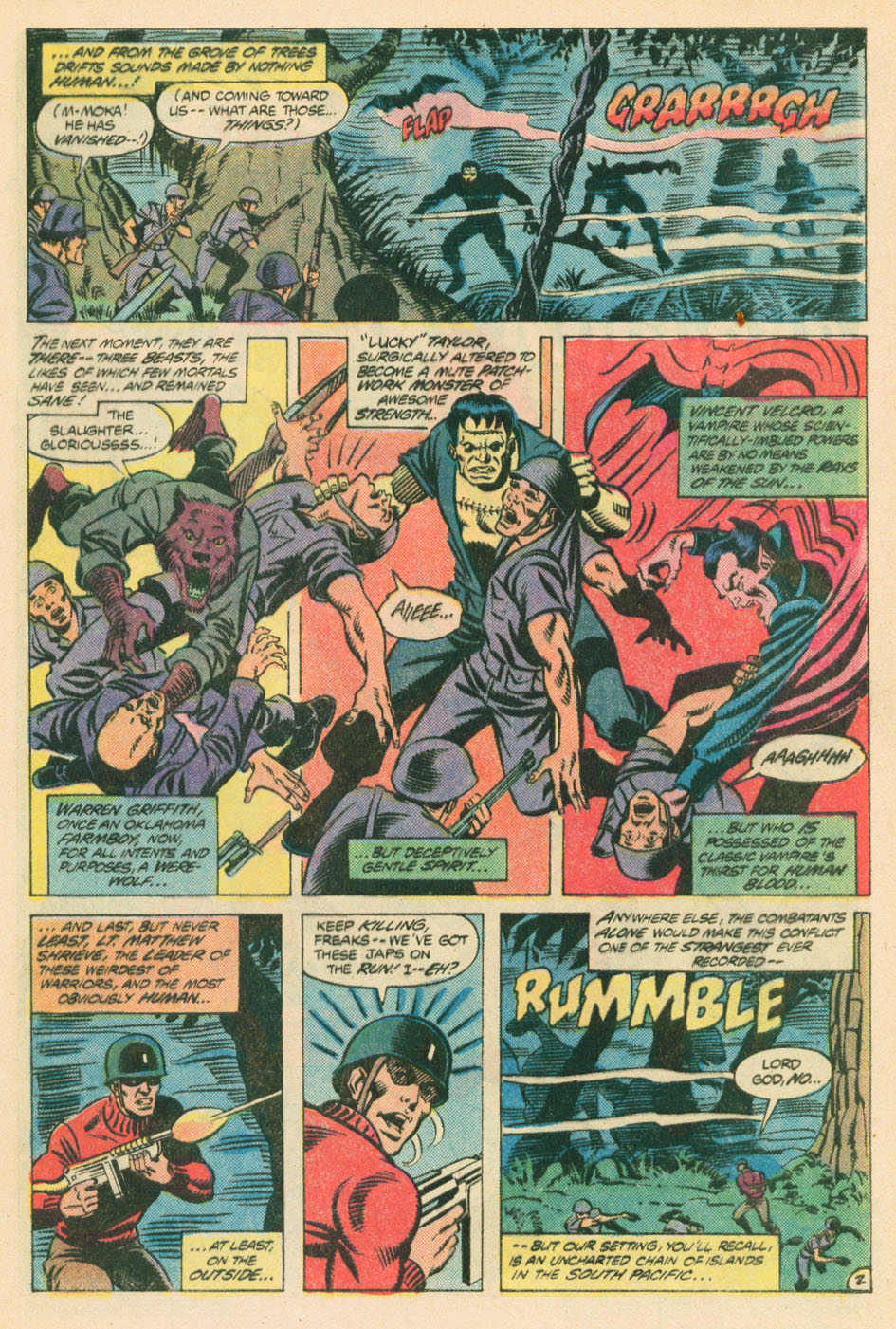 Read online Weird War Tales (1971) comic -  Issue #100 - 5