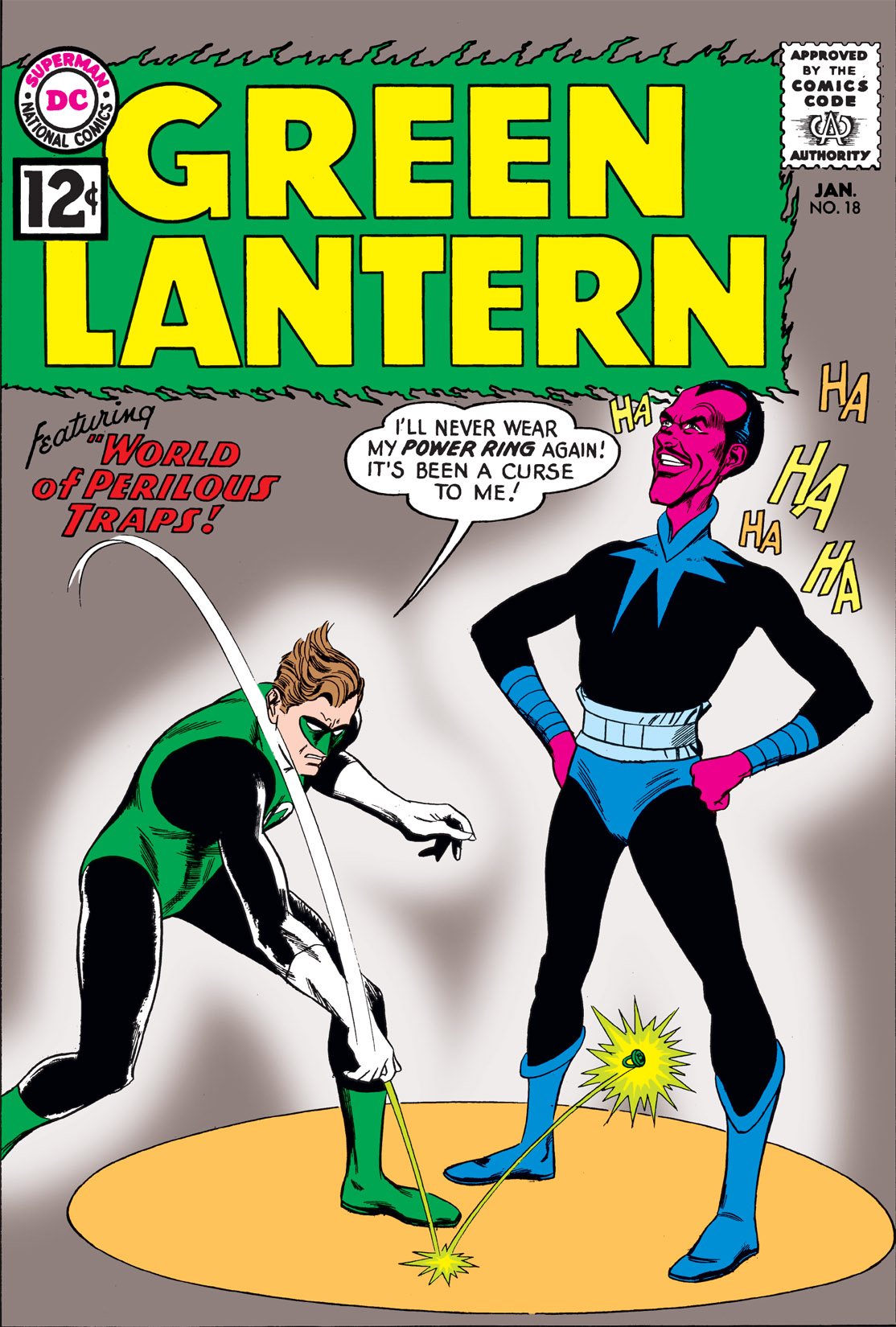 Read online Green Lantern (1960) comic -  Issue #18 - 1