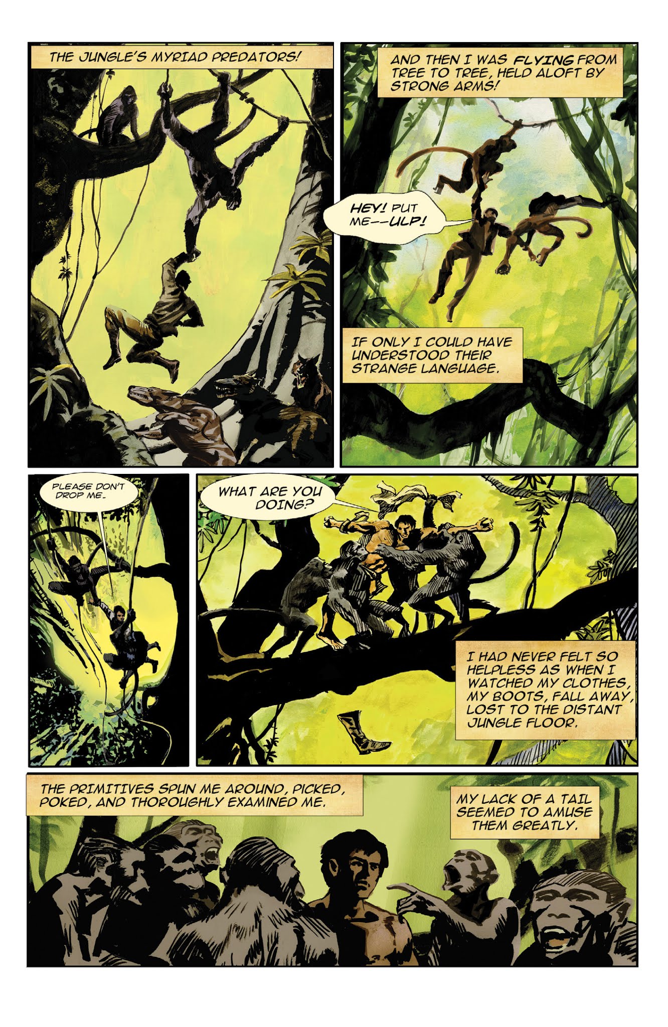 Read online Edgar Rice Burroughs' At the Earth's Core comic -  Issue # TPB - 25