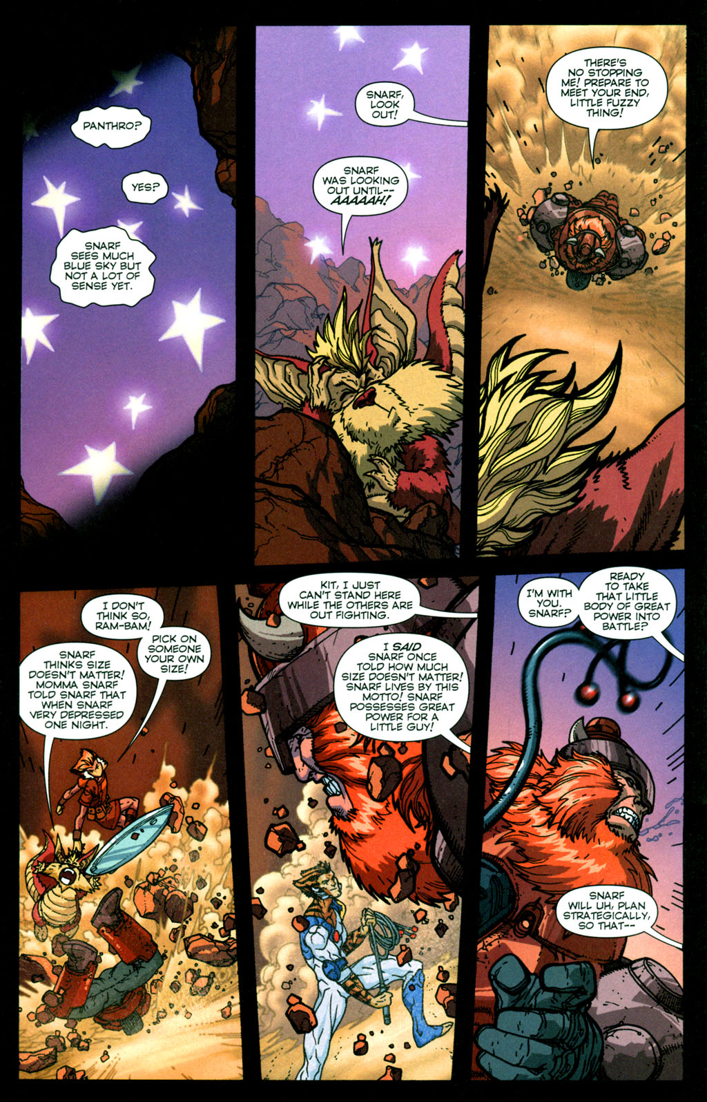 Read online ThunderCats: HammerHand's Revenge comic -  Issue #4 - 6