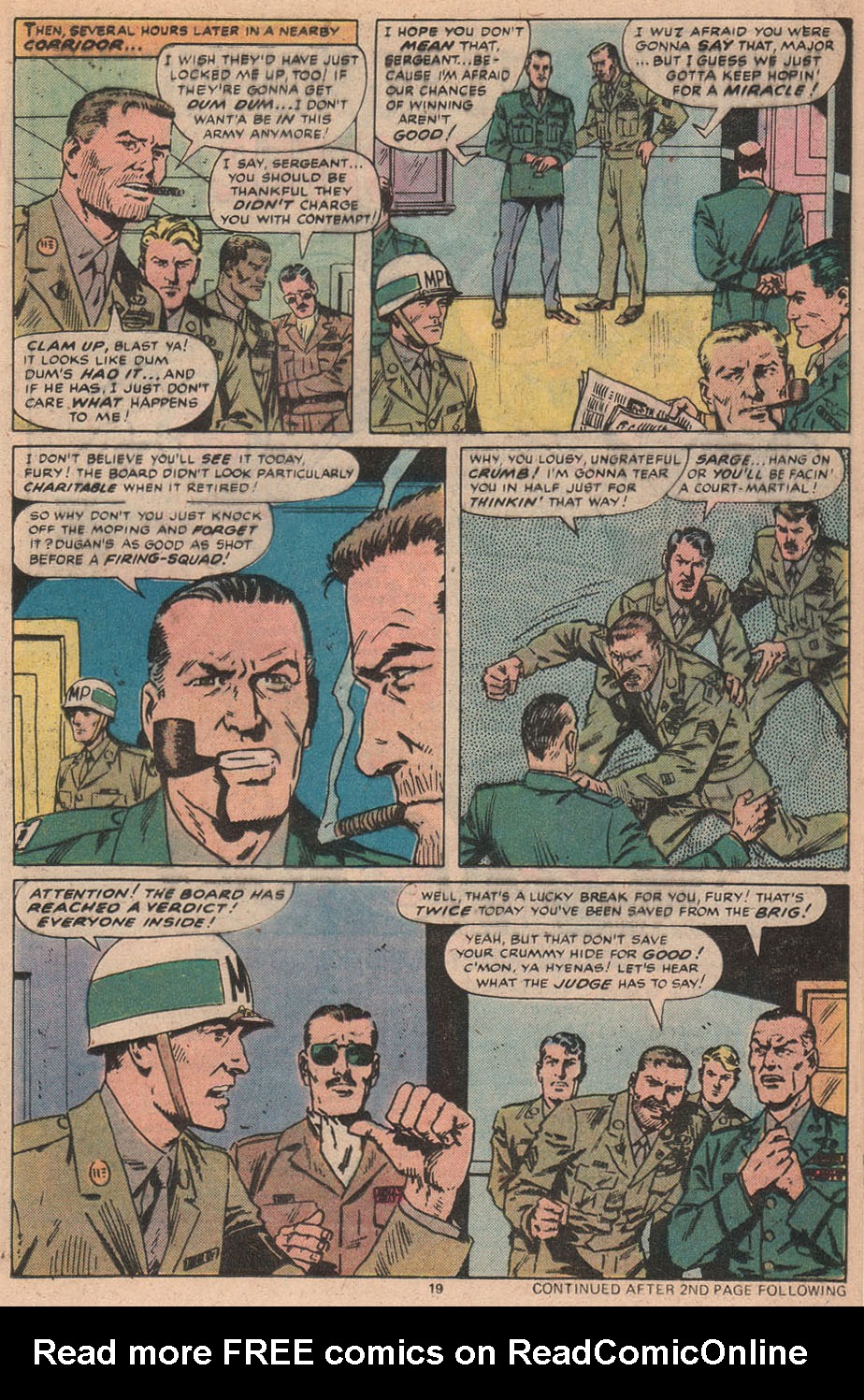 Read online Sgt. Fury comic -  Issue #156 - 20