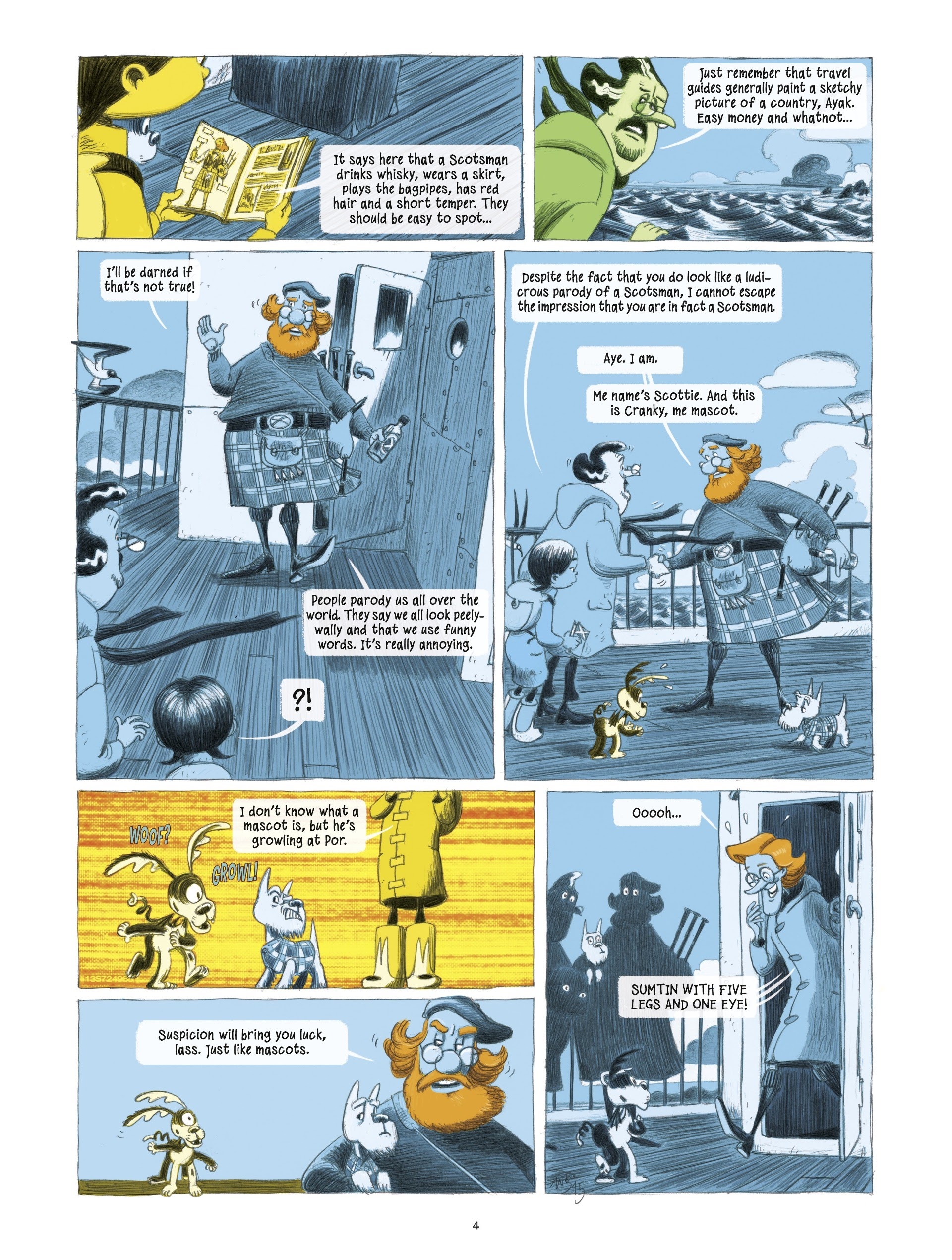 Read online Ayak & Por comic -  Issue #2 - 4