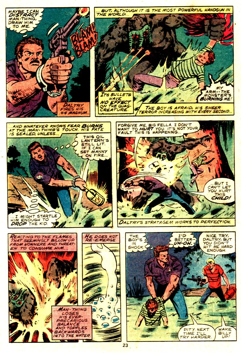 Read online Man-Thing (1979) comic -  Issue #6 - 15