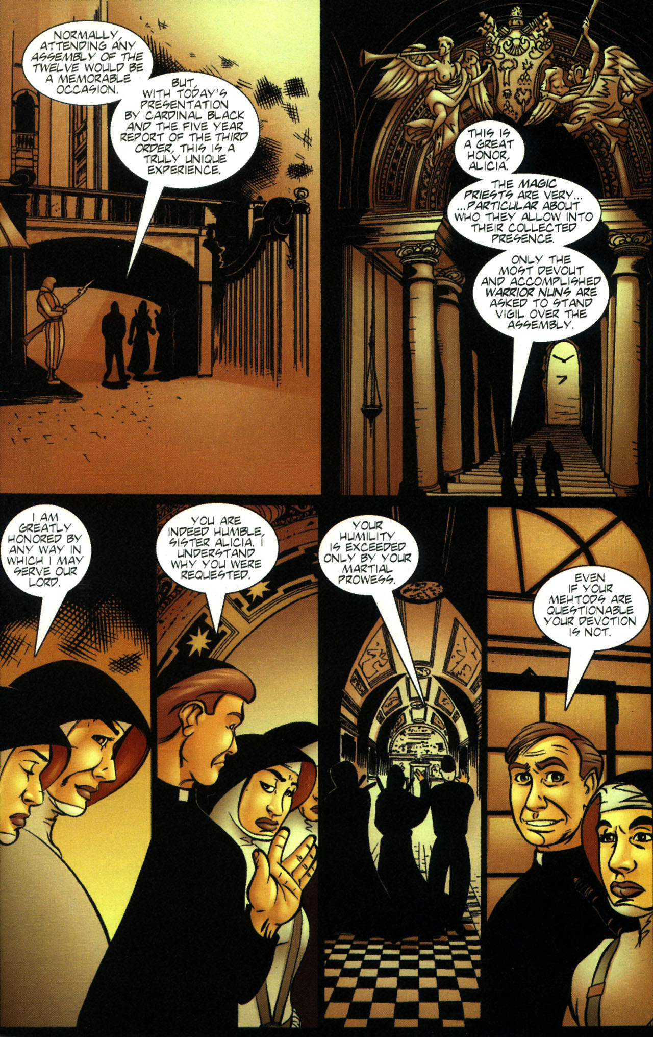 Read online Crimson Nun comic -  Issue #2 - 3