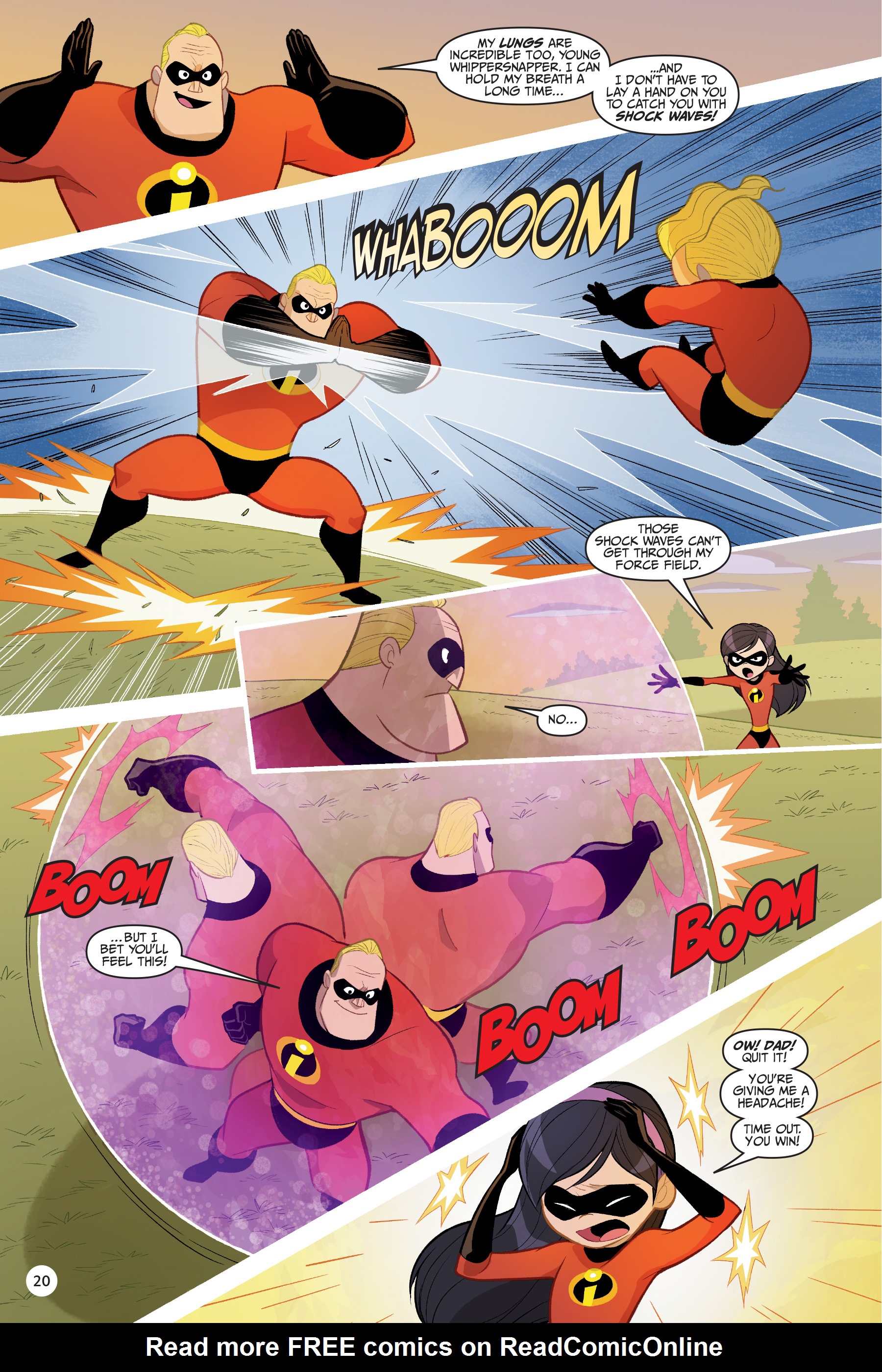 Read online Disney / Pixar The Incredibles 2: Crisis In Mid-Life! & Other Stories comic -  Issue # _TPB - 20