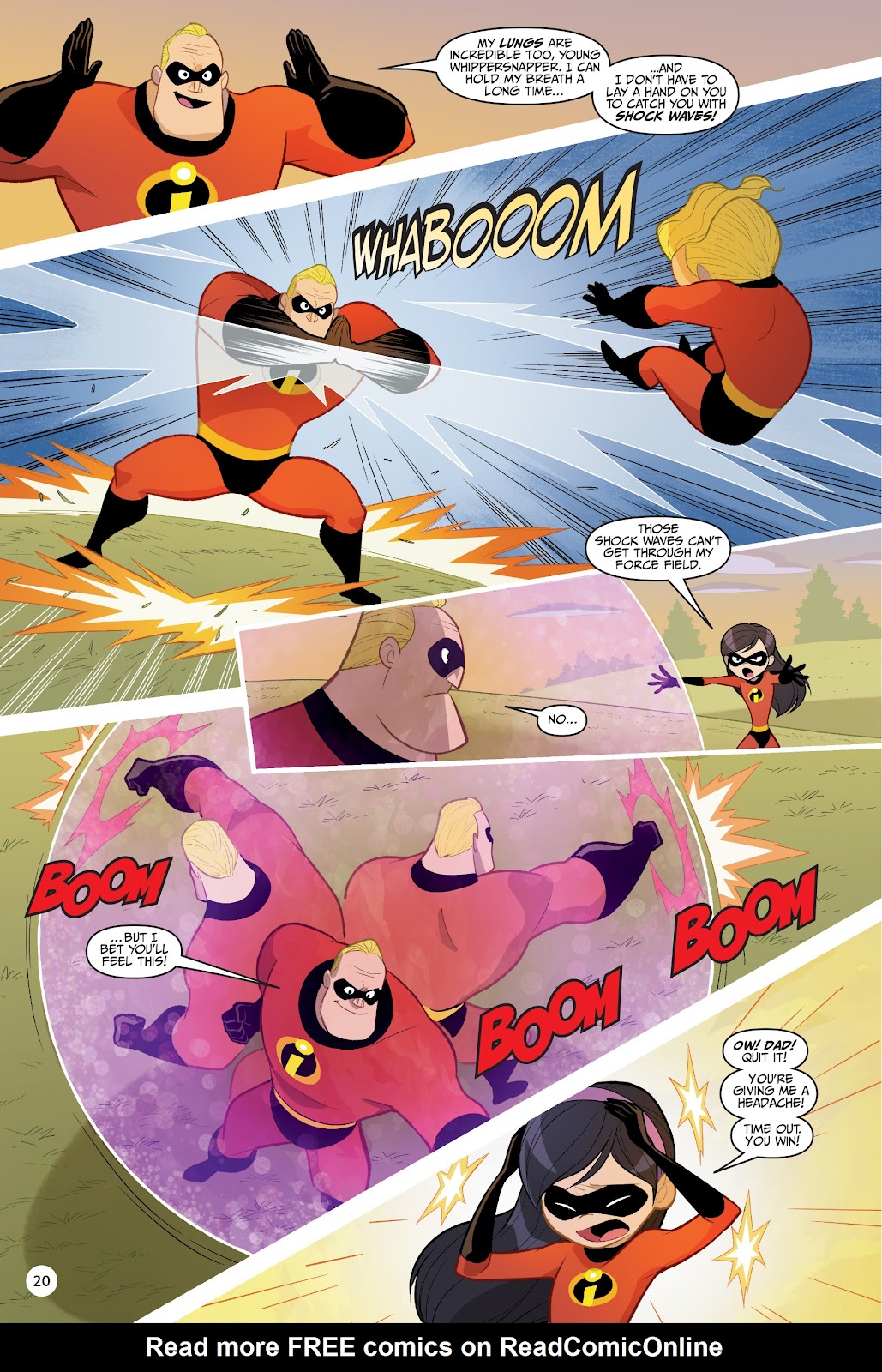 Read online Disney  Pixar The Incredibles 2: Crisis In Mid-Life! & Oth...