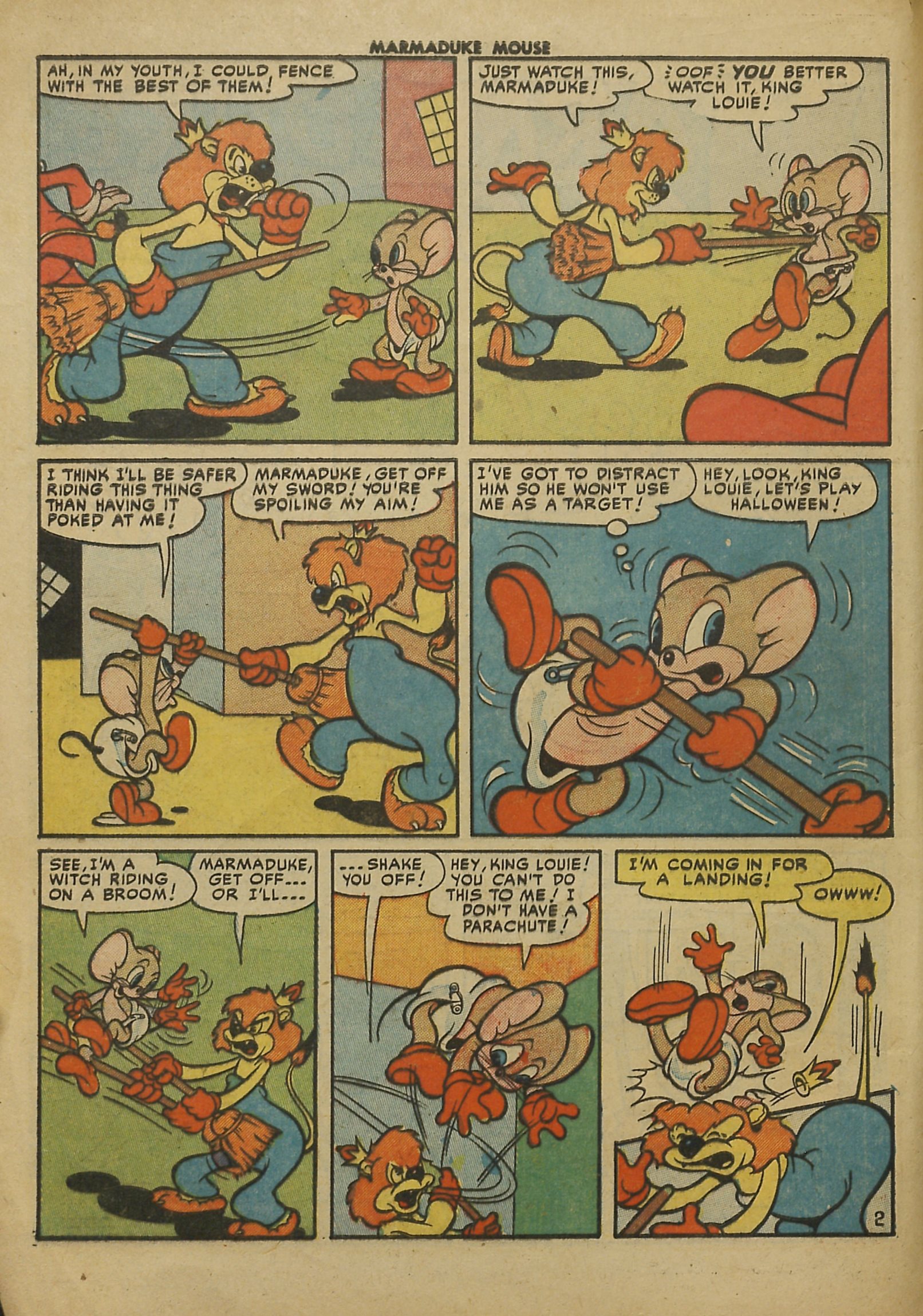Read online Marmaduke Mouse comic -  Issue #27 - 4