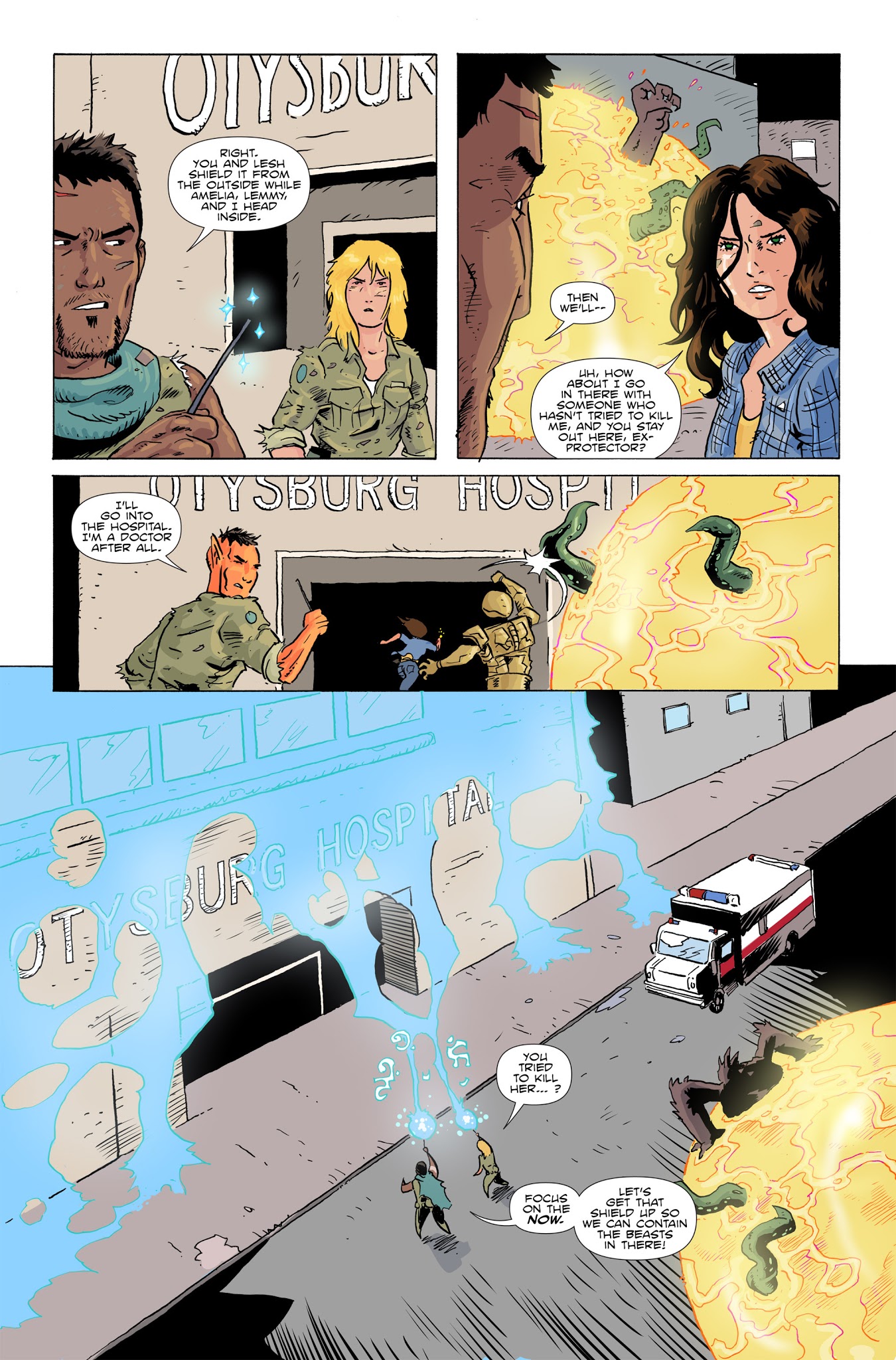 Read online Amelia Cole and the Enemy Unleashed comic -  Issue #5 - 4