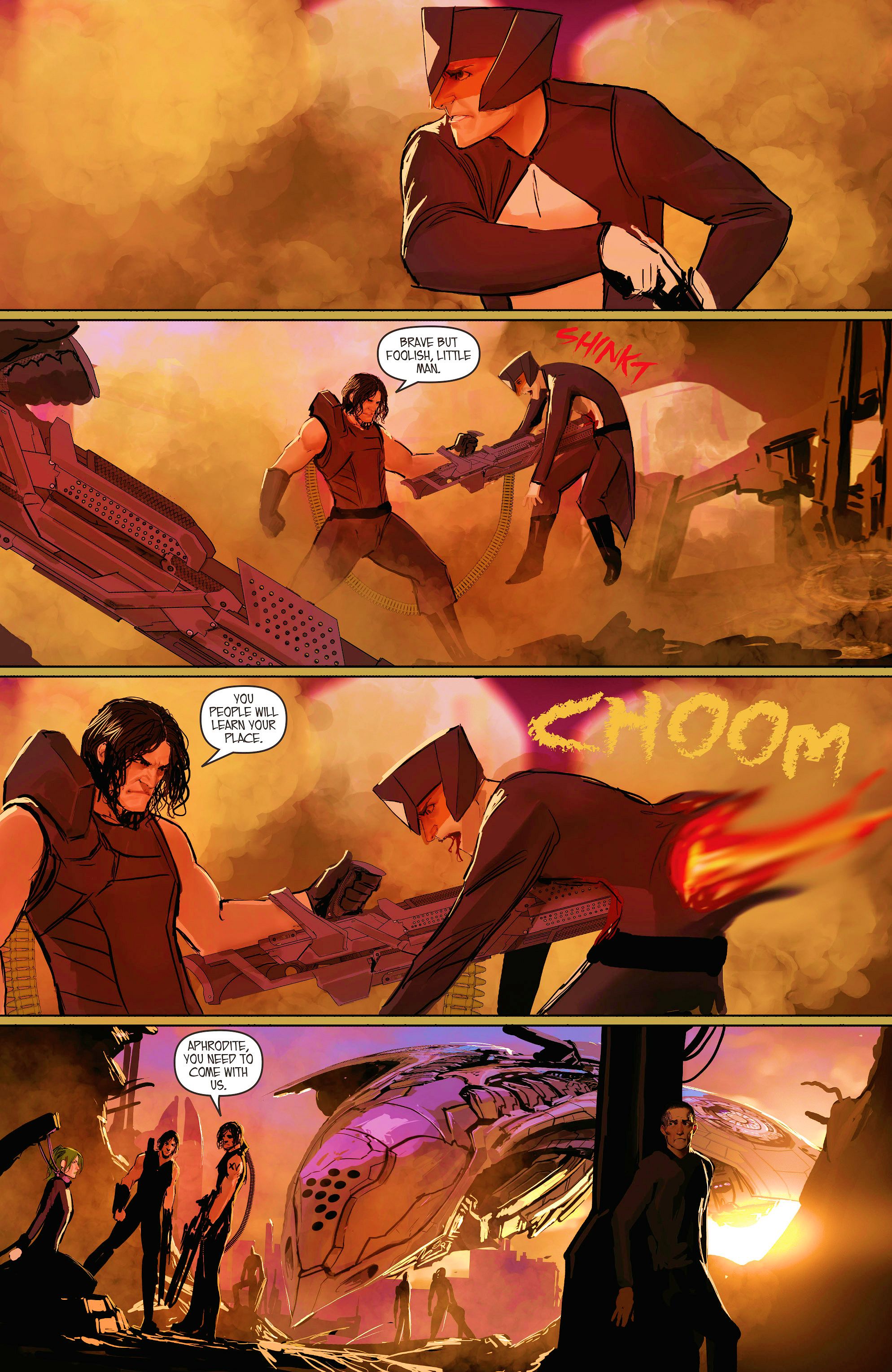 Read online Aphrodite IX (2013) comic -  Issue #10 - 17