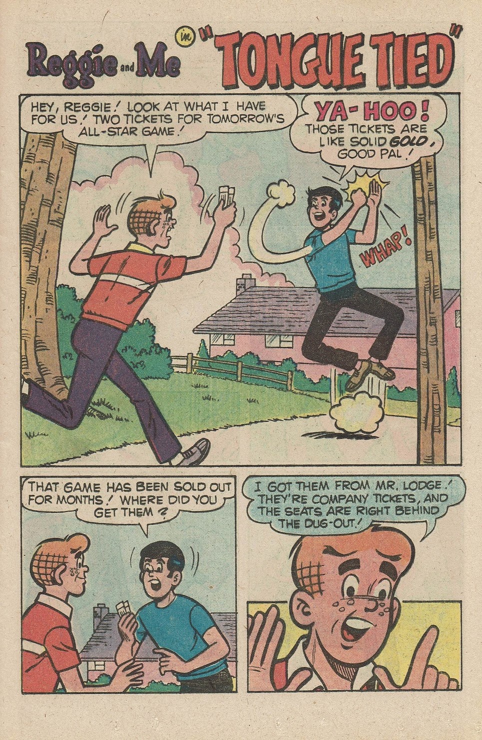 Read online Reggie and Me (1966) comic -  Issue #121 - 13