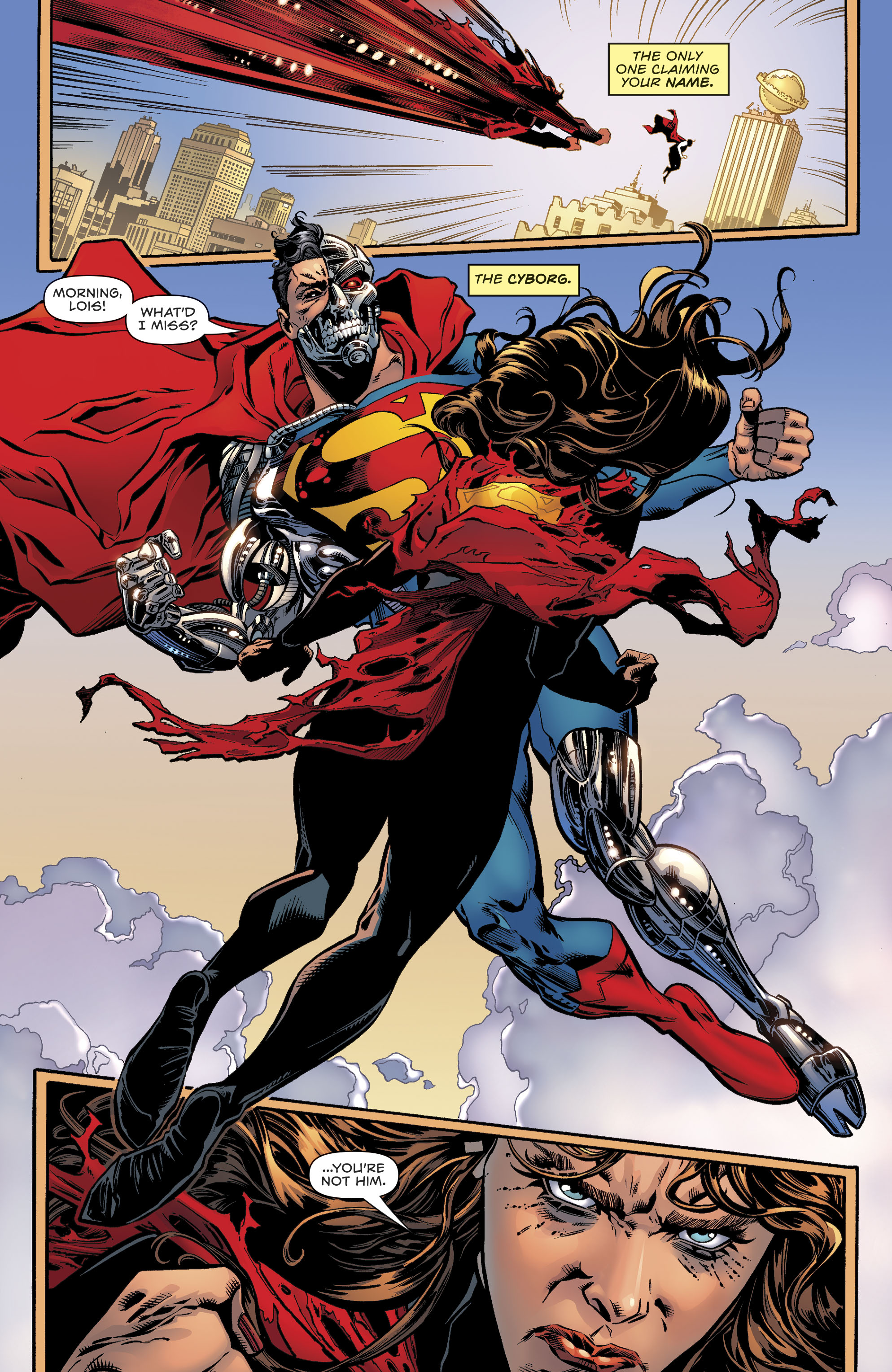 Read online Tales from the Dark Multiverse: Death of Superman comic -  Issue # Full - 39