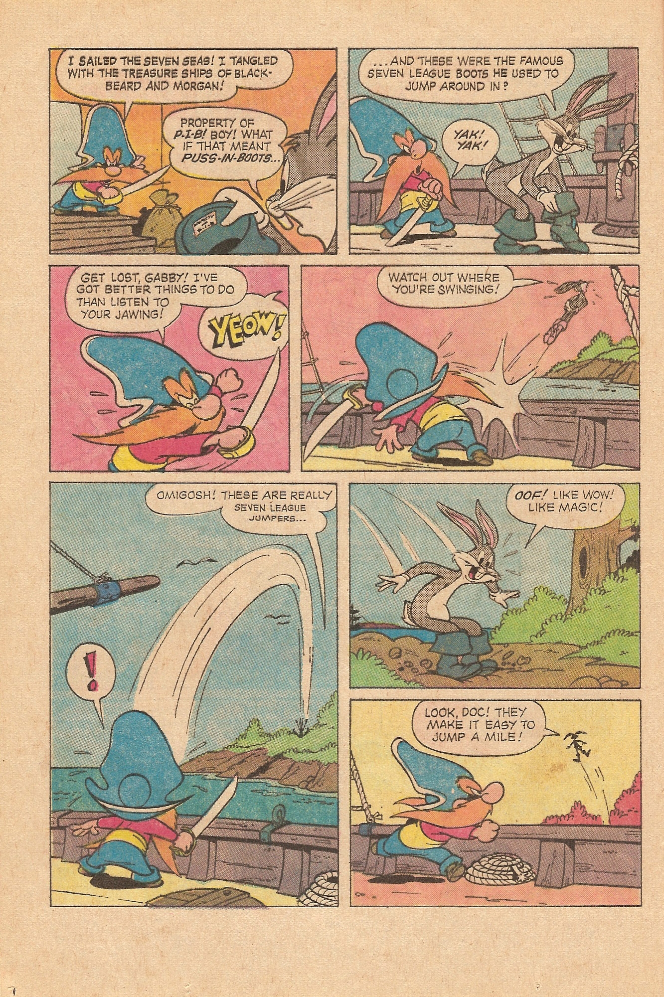 Read online Yosemite Sam and Bugs Bunny comic -  Issue #6 - 12