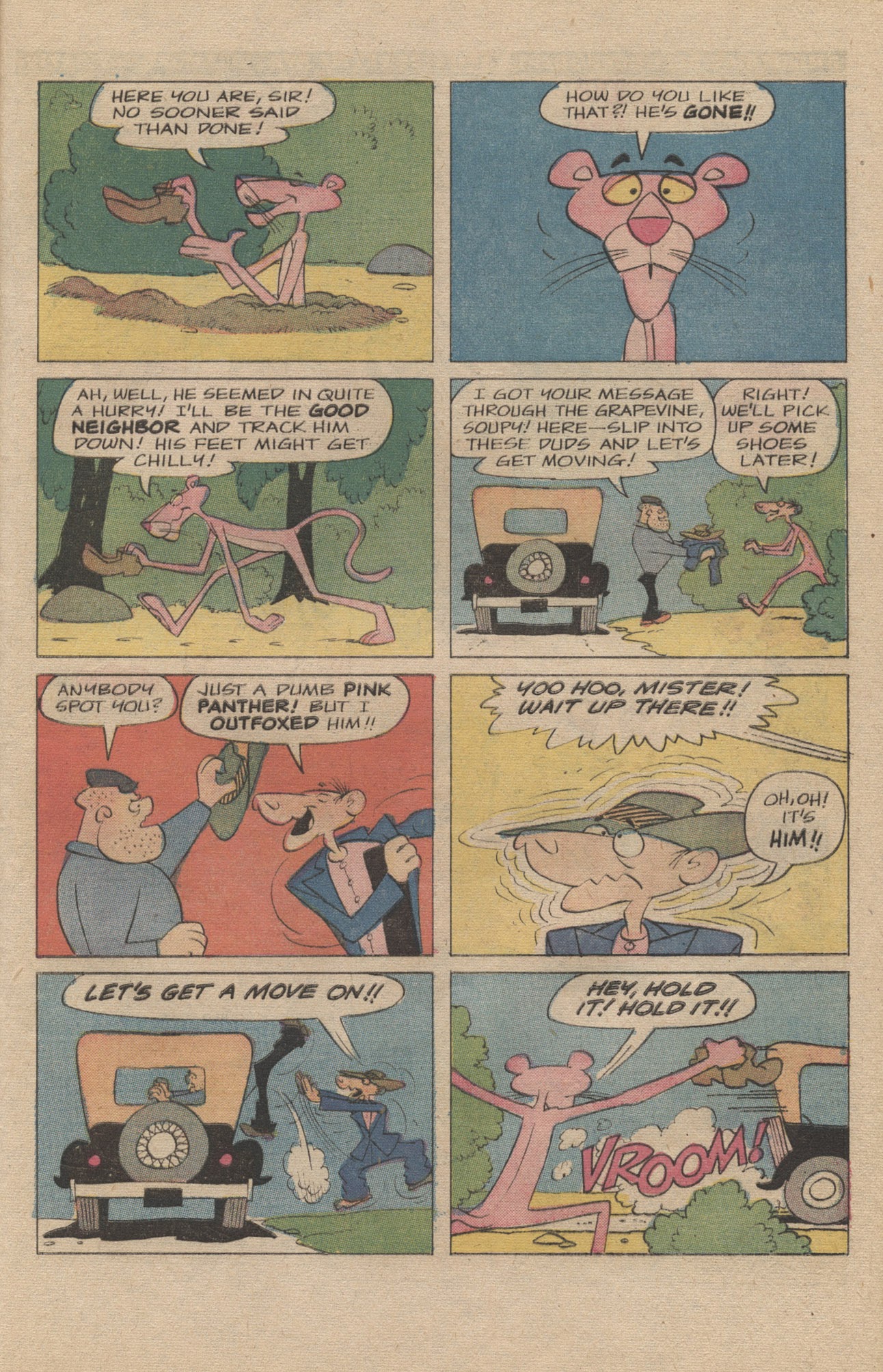 Read online The Pink Panther (1971) comic -  Issue #25 - 29