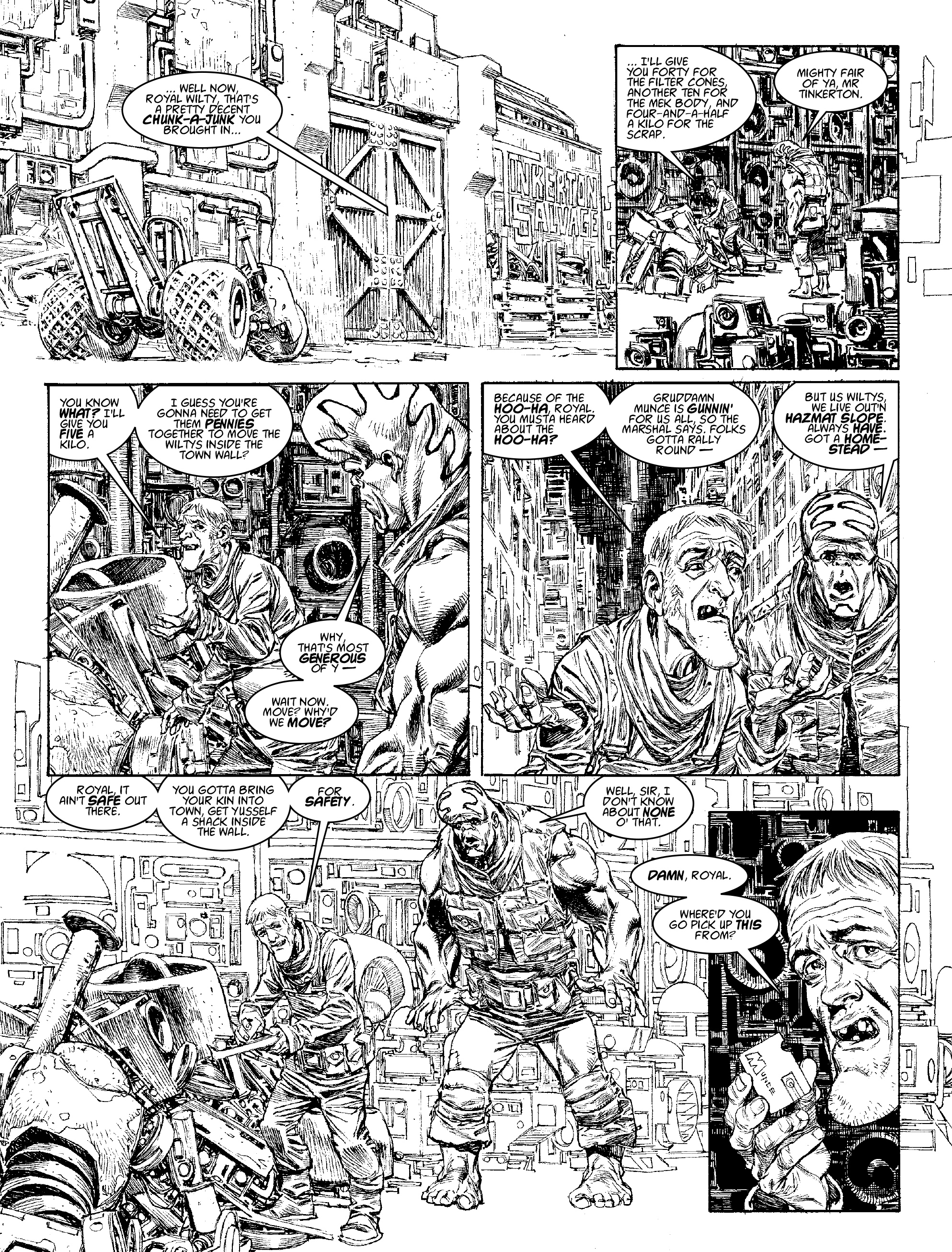 Read online Judge Dredd Megazine (Vol. 5) comic -  Issue #383 - 54