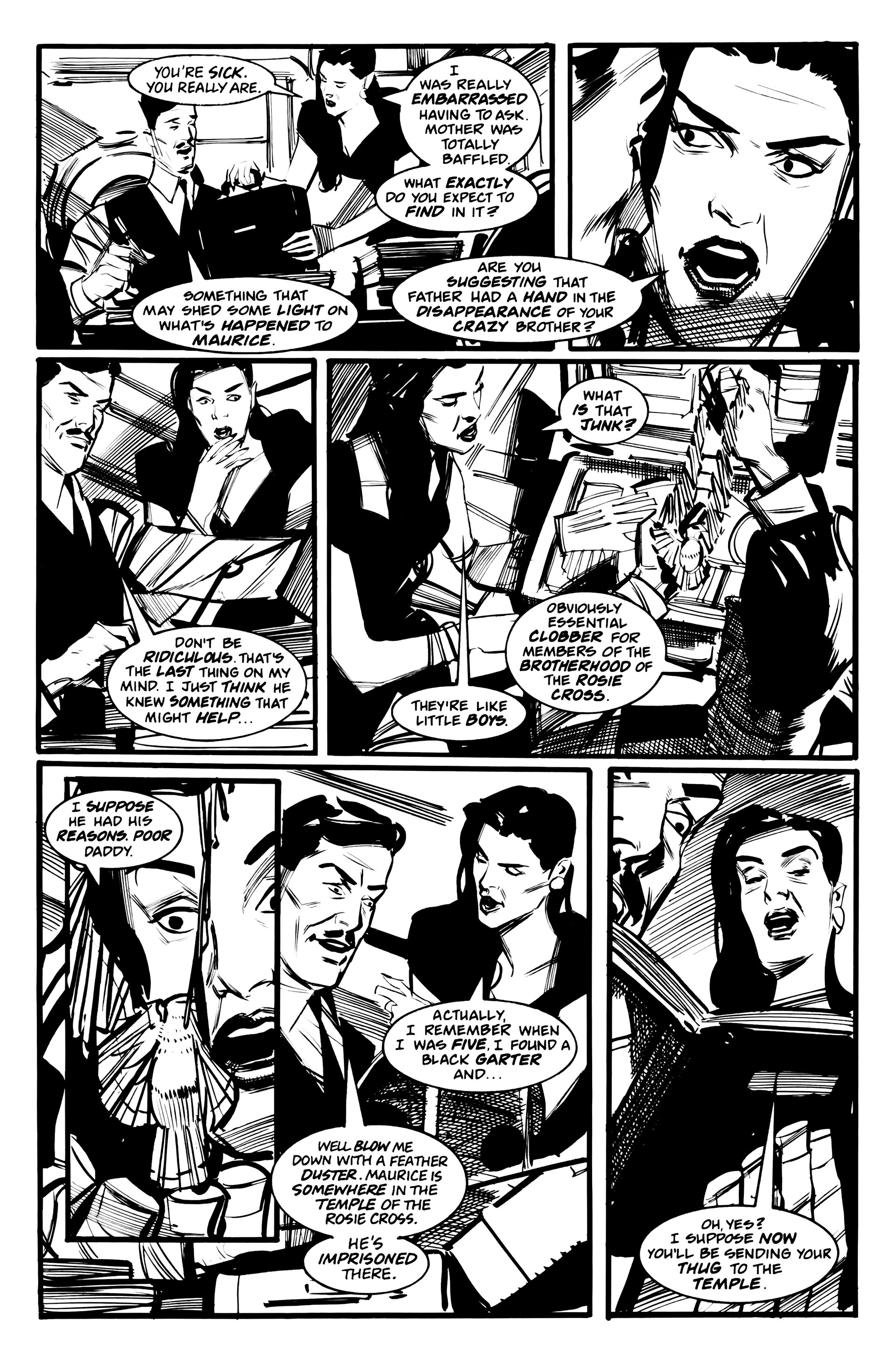 Read online Ring of Roses comic -  Issue #3 - 10