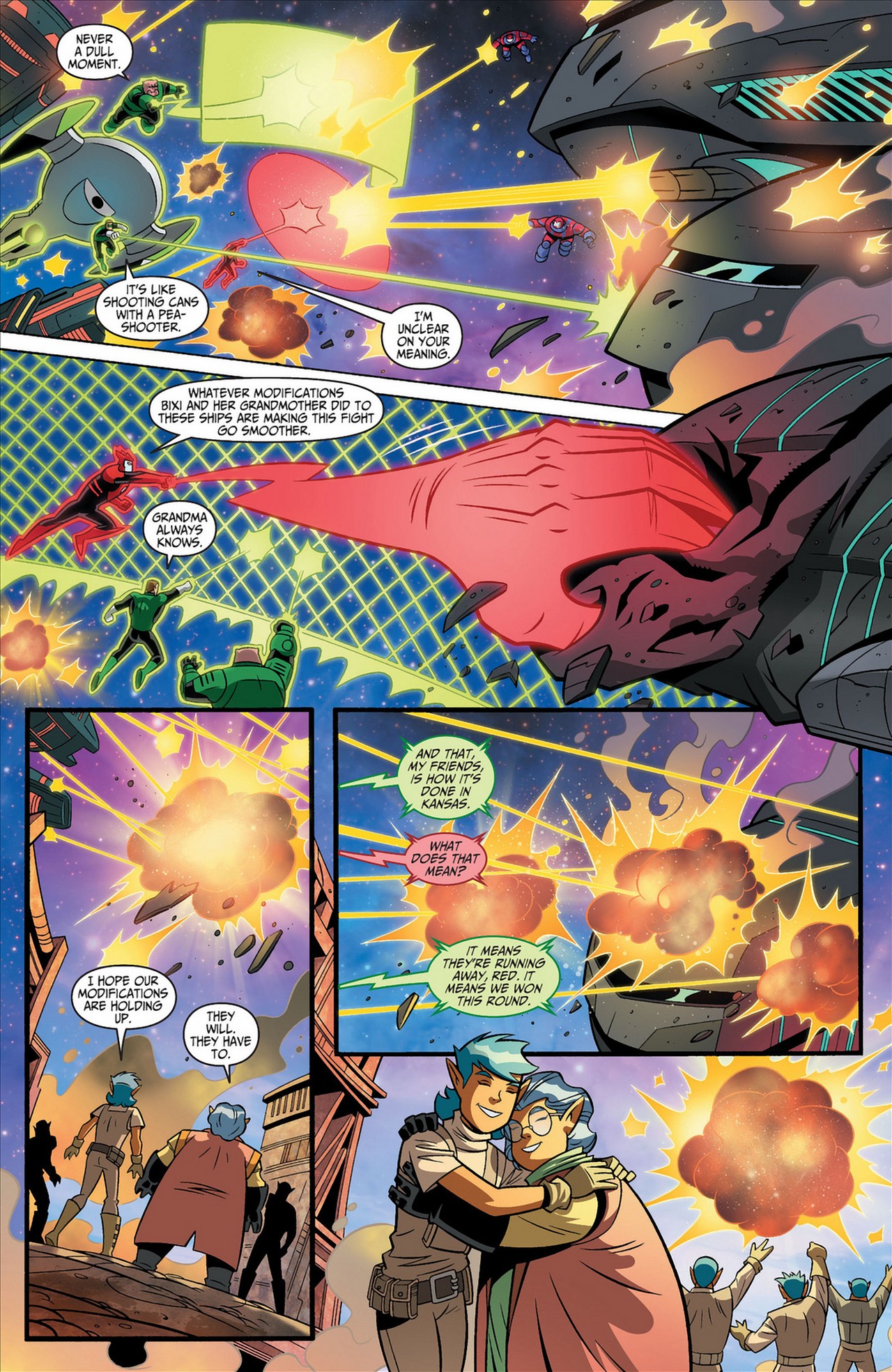 Read online Green Lantern: The Animated Series comic -  Issue #11 - 18