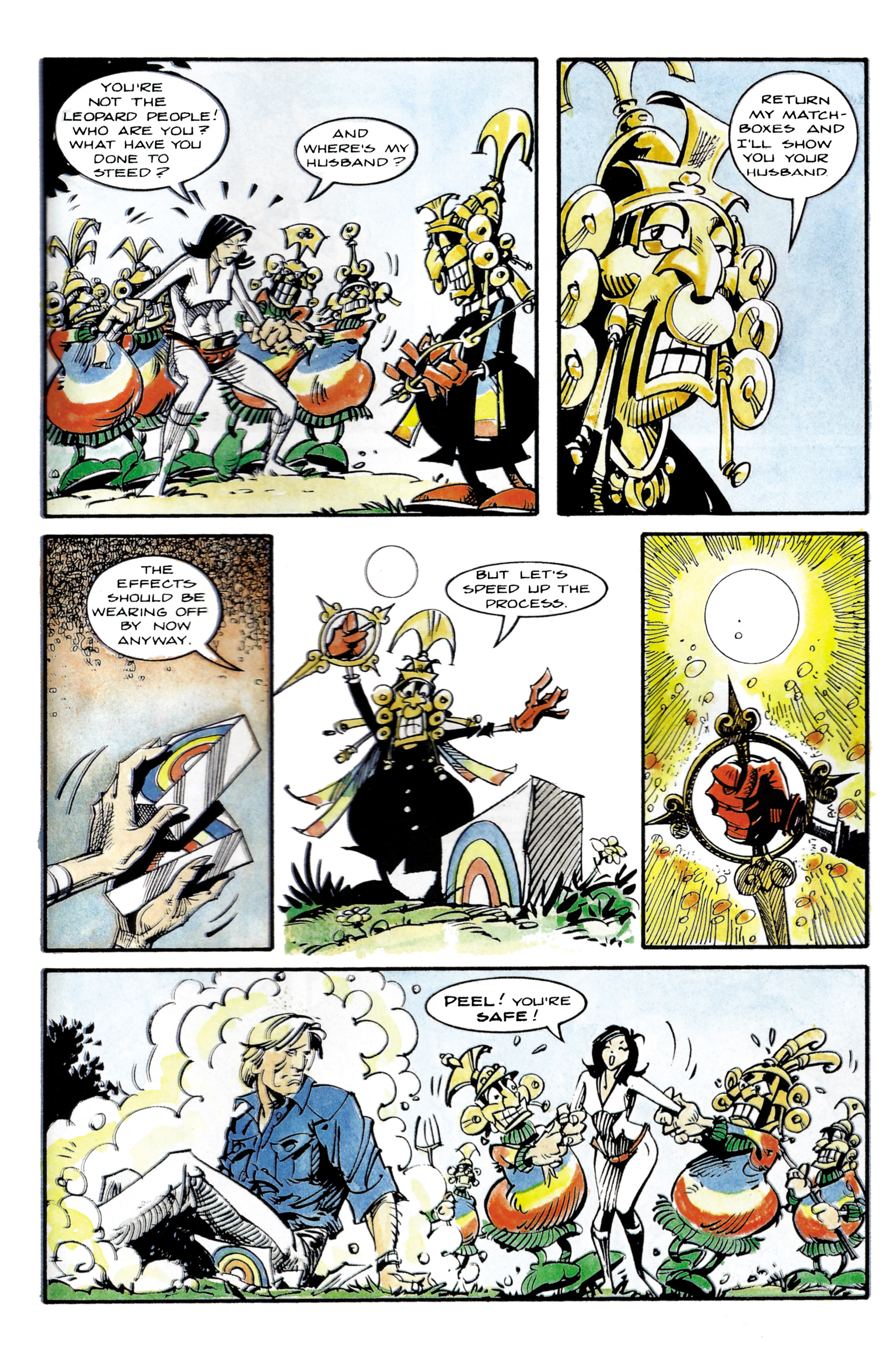 Read online Steed & Mrs. Peel: Golden Game comic -  Issue # Full - 136
