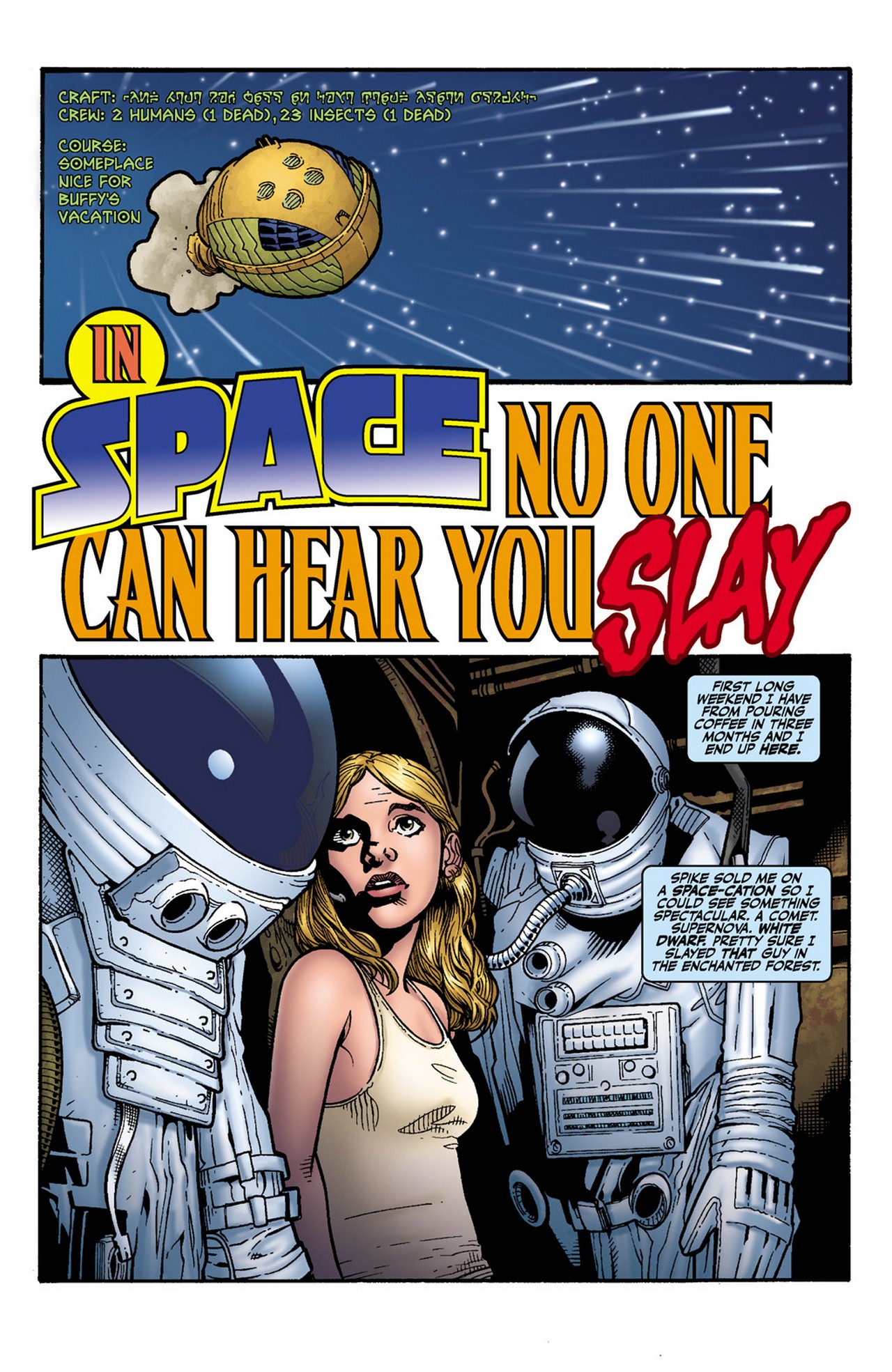 Read online In Space No One Can Hear You Slay comic -  Issue # Full - 3