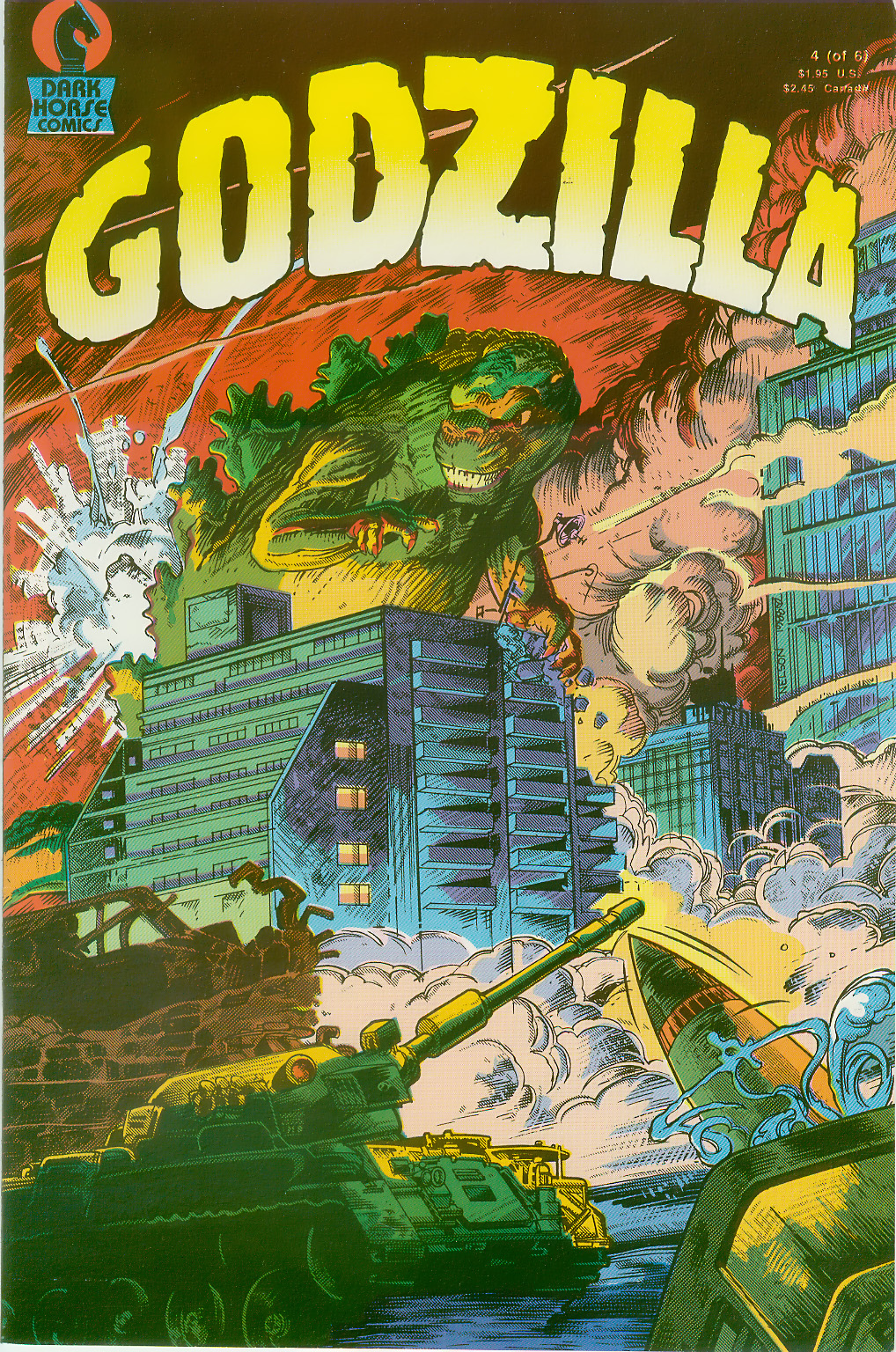 Read online Godzilla (1988) comic -  Issue #4 - 1