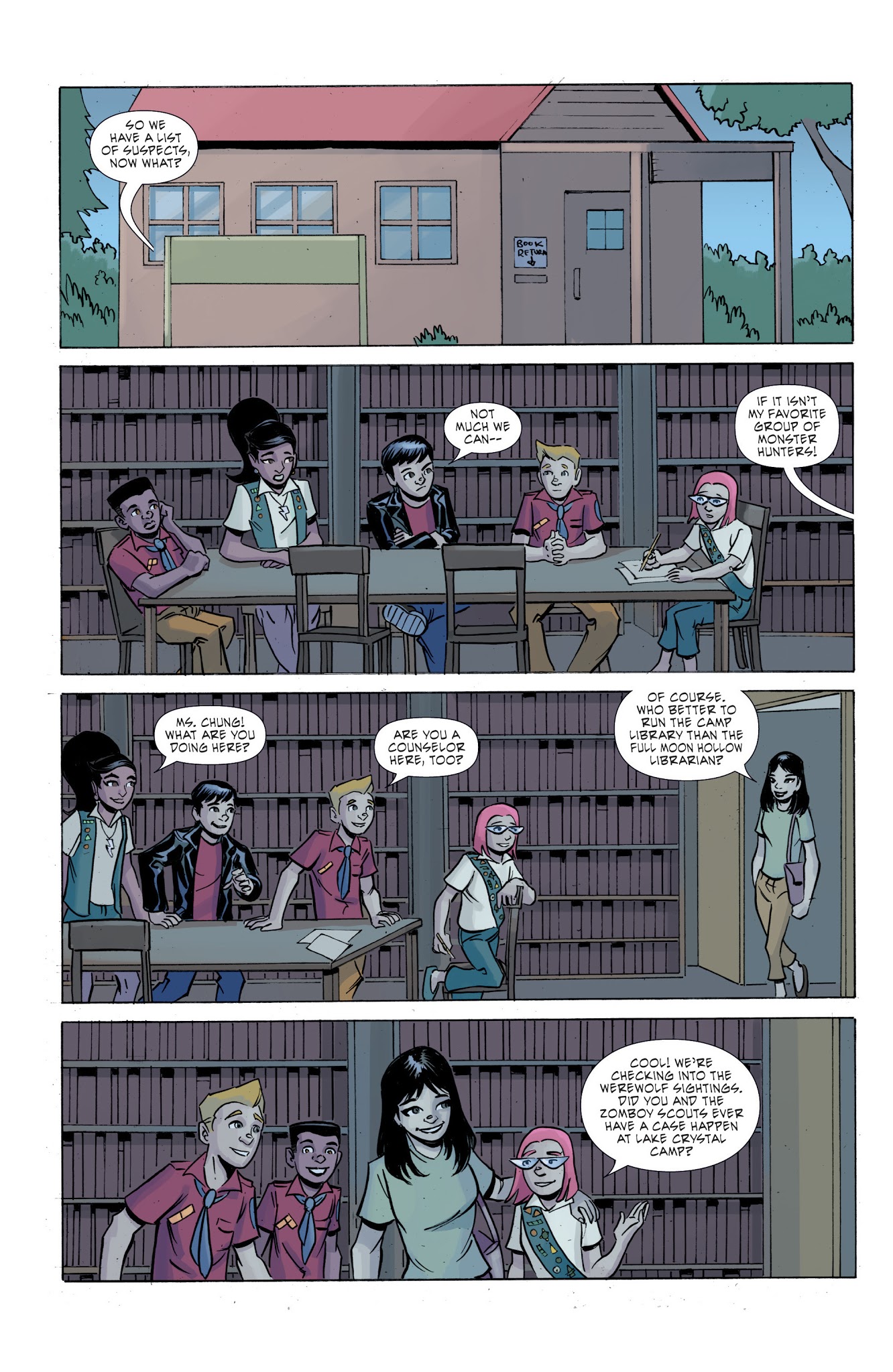 Read online Ghoul Scouts: I Was A Tweenage Werewolf! comic -  Issue #2 - 15