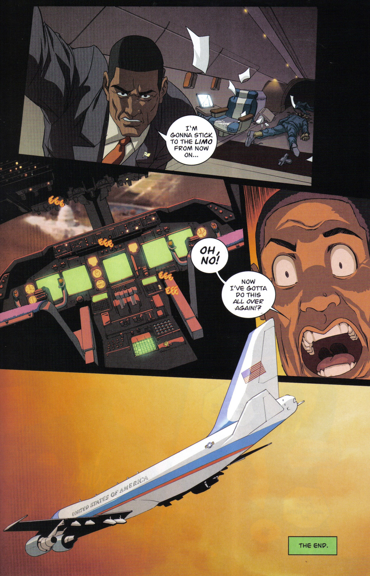 Read online President Evil comic -  Issue #4 - 27