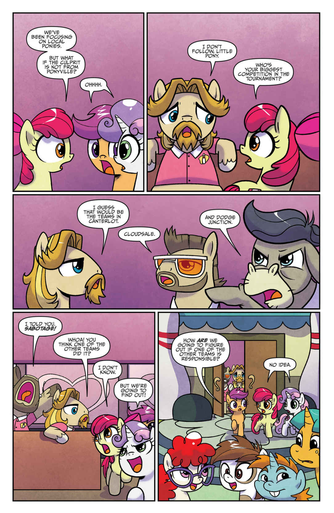 Read online My Little Pony: Ponyville Mysteries comic -  Issue #2 - 8