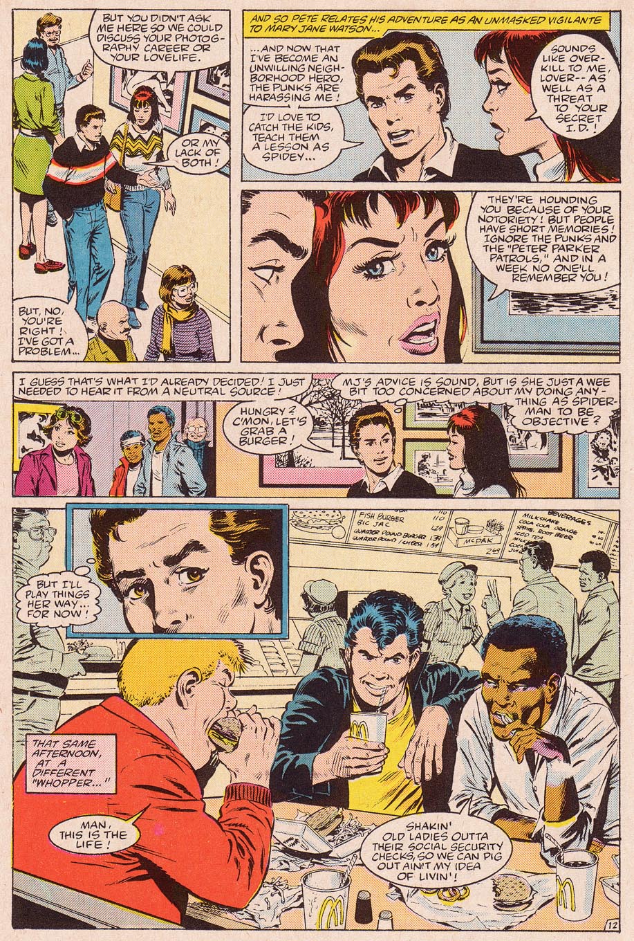 Read online Web of Spider-Man (1985) comic -  Issue #11 - 13