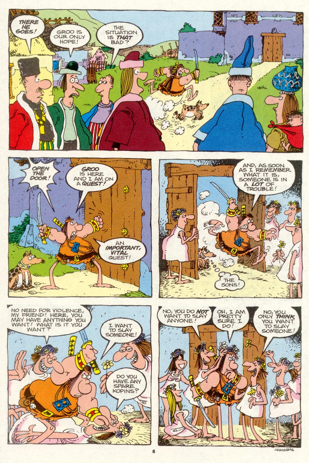 Read online Sergio Aragonés Groo the Wanderer comic -  Issue #89 - 7