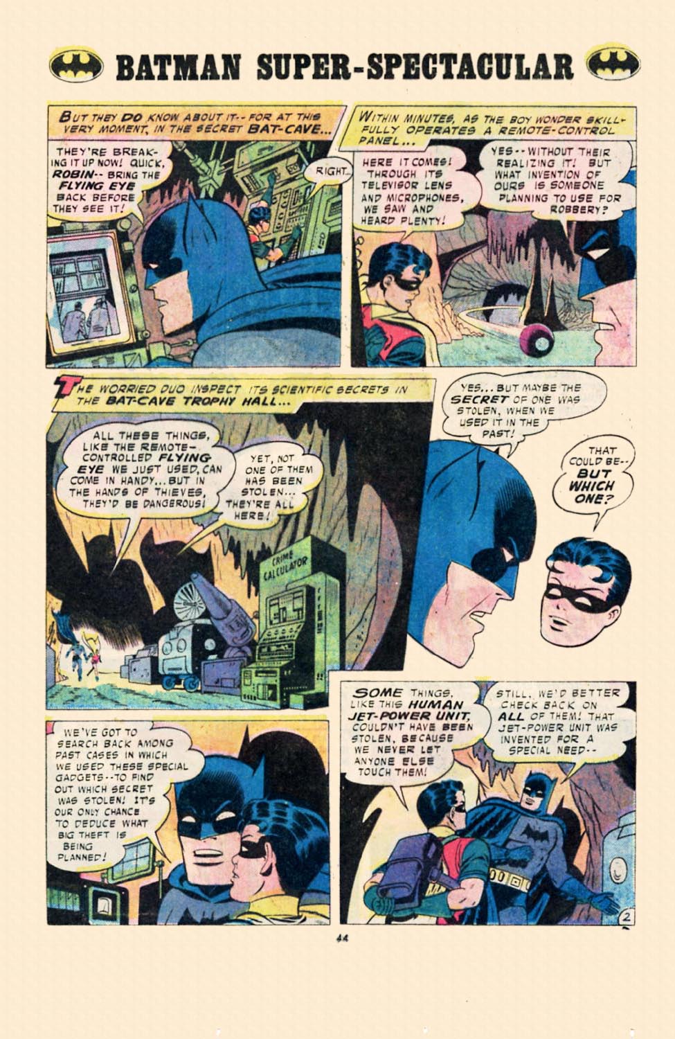 Read online Batman (1940) comic -  Issue #261 - 44