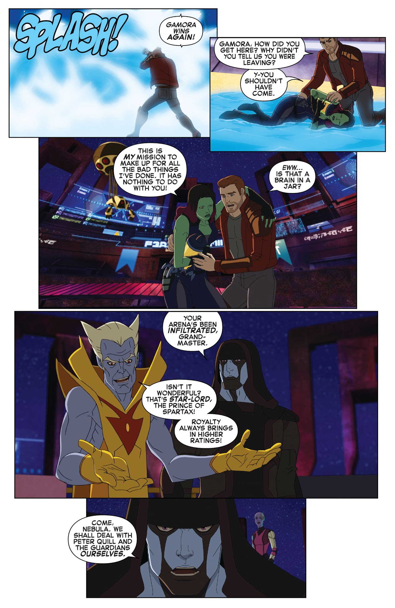 Read online Marvel Universe Guardians of the Galaxy [II] comic -  Issue #21 - 14